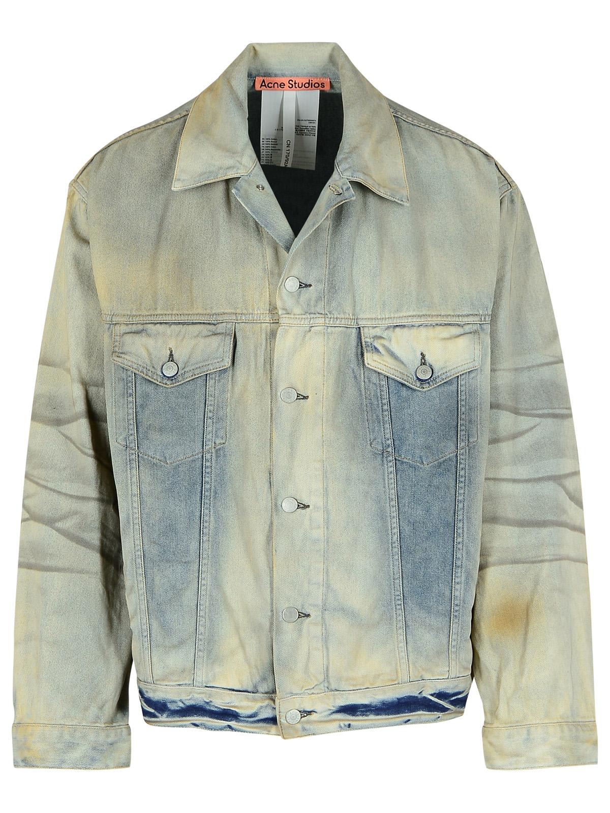 【送料&関税込】Acne Studios Light Blue Cotton Jacket Acne Studios Light Blue Cotton Jacket | italist