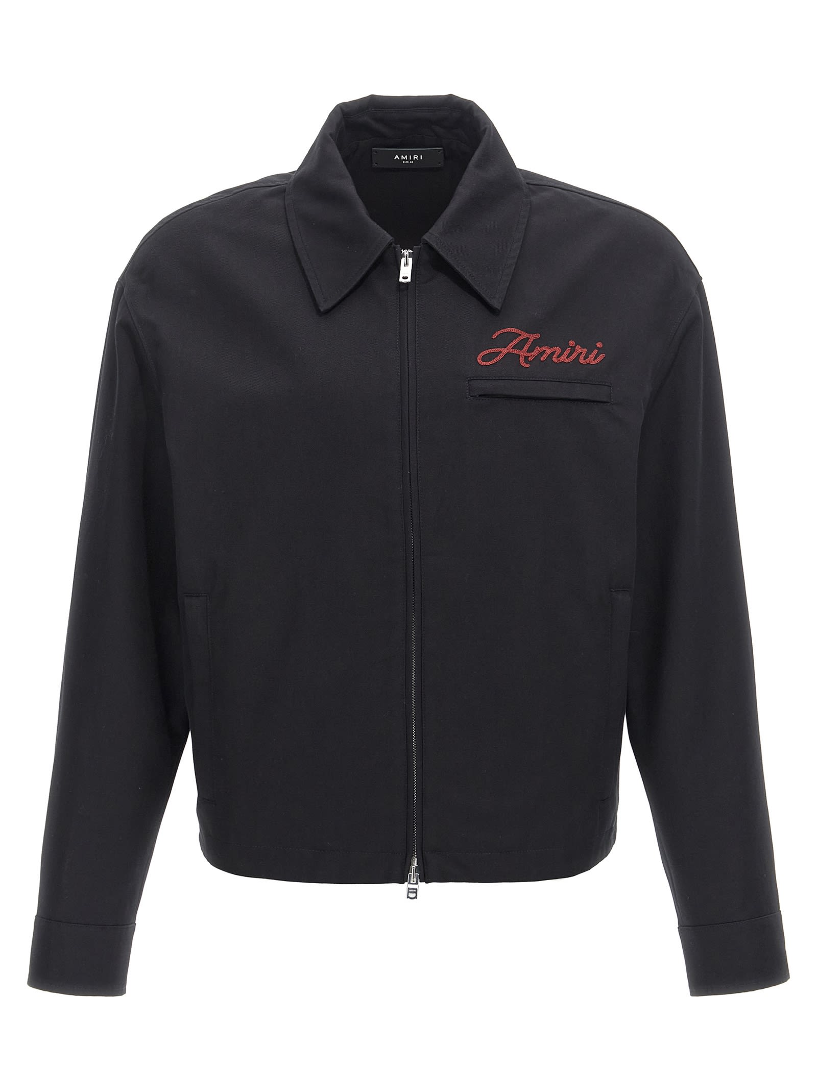 Tシャツ・カットソー AMIRI SS25 Embroidered boucle jacket (AMSTOS1022 DEEPRED) AMIRI Embroidery Jacket | italist