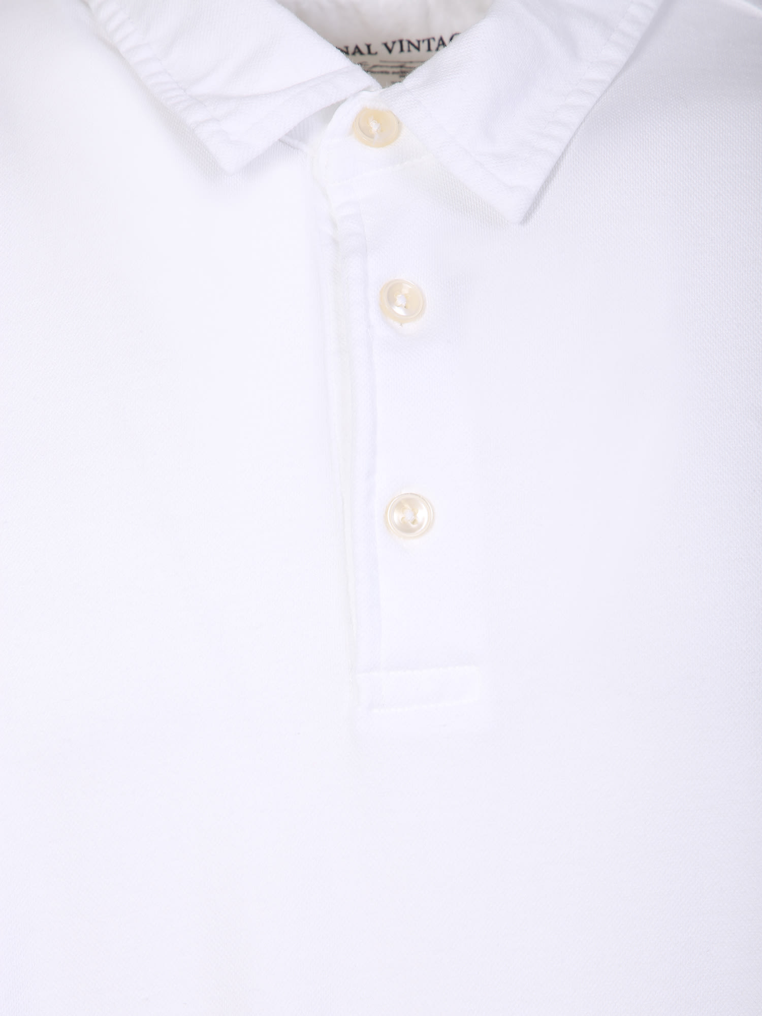 ポロシャツ ORIGINAL VINTAGE STYLE DEPP310 TO310 BIANCO Shirts White Original Vintage Style White Polo Shirt | italist