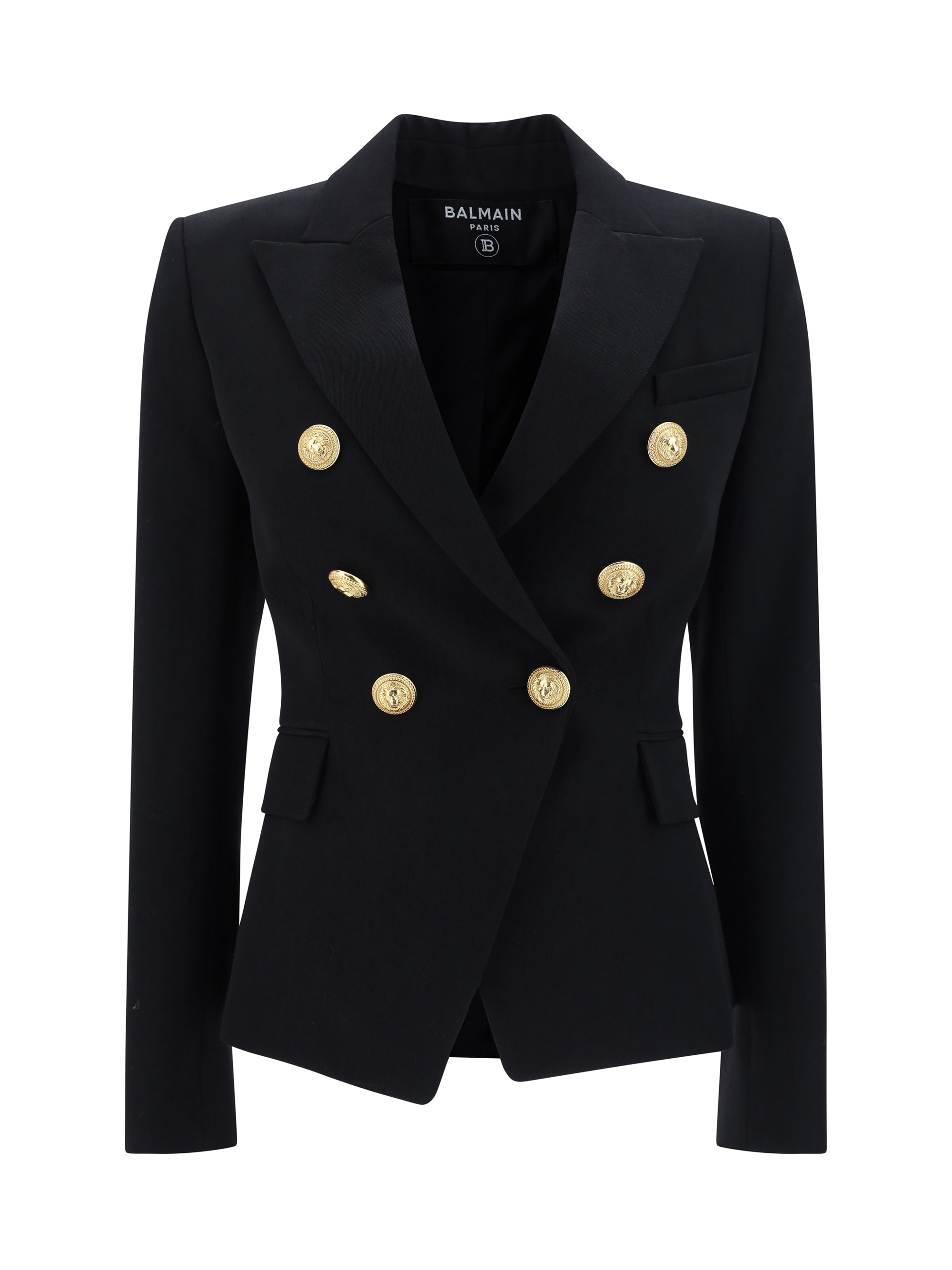 ジャケット BALMAIN SS24 SINGLE-BREASTED JACKET (CF1SE055_WC090PA) Balmain Blazer Jacket | italist