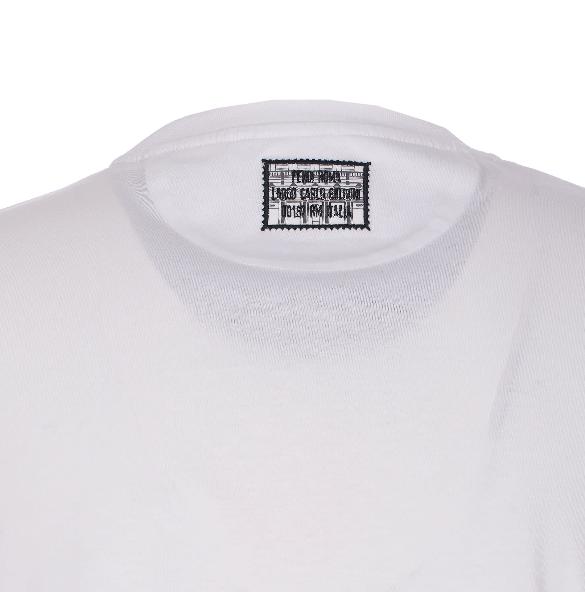 Fendi Ff Postcards Logo T-shirt | italist