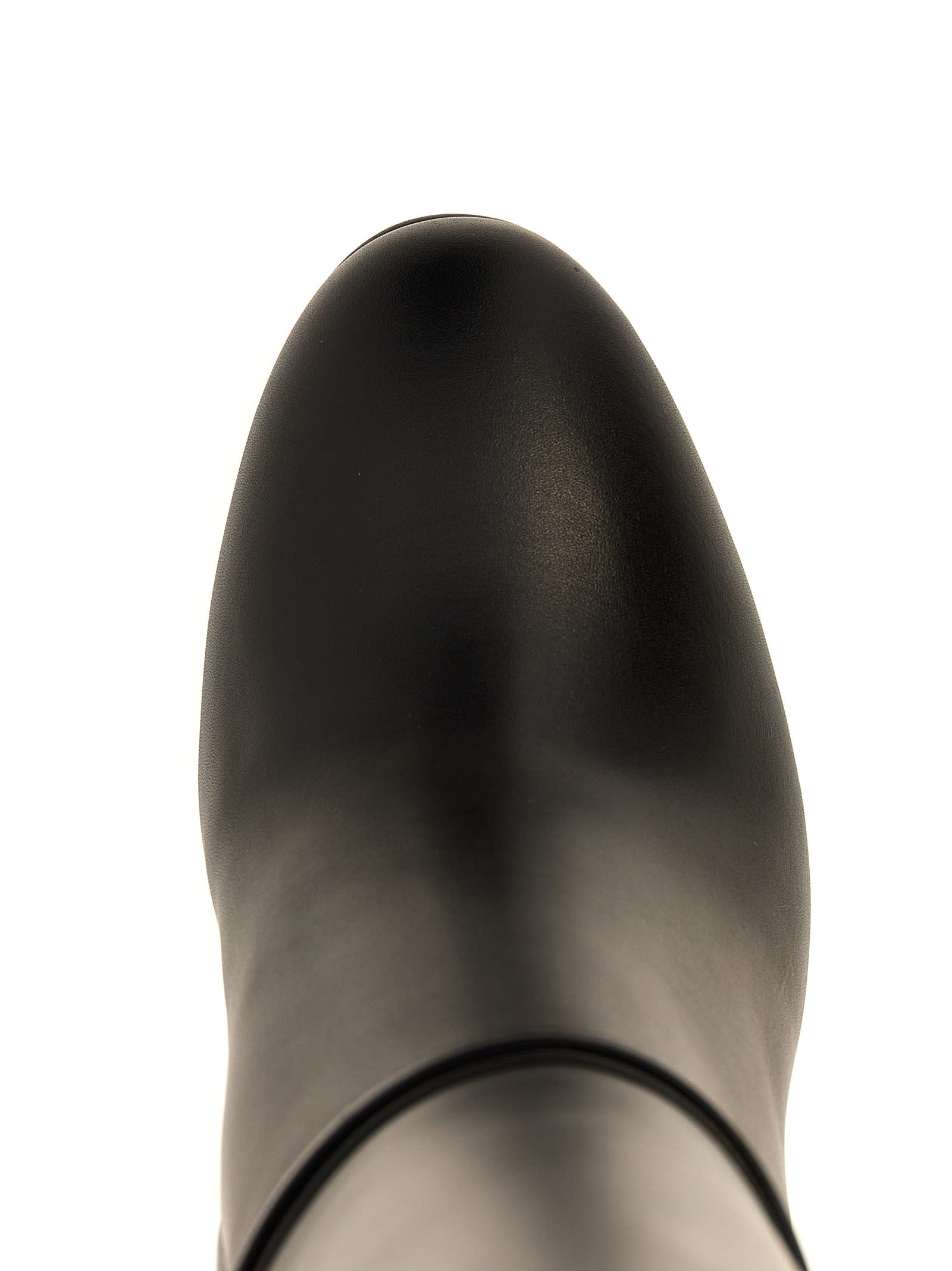 シューズ・サンダルその他 FENDI Delfina black biker boot Fendi 'delfina' Boots | italist