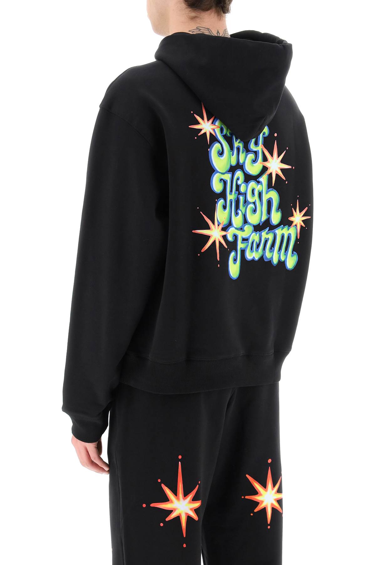 (正規店出品)SKY HIGH FARM ALLY BO FIREWORK SWEAT HOODIE SKY HIGH FARM スカイハイファーム通販 スウェットシャツ ALLY