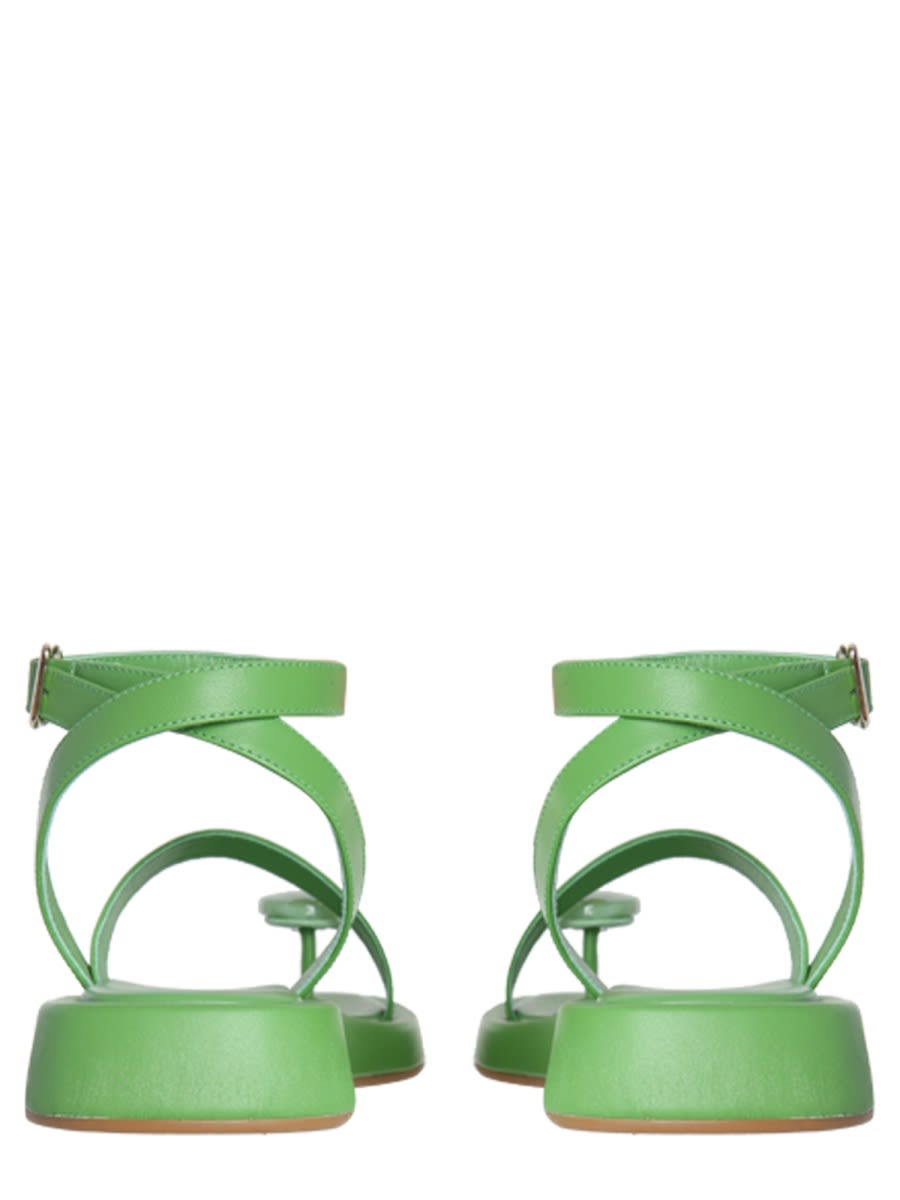 サンダル・ミュール GIA BORGHINI Women Sandals ROSIE18 4001 GREEN GIA BORGHINI Rosie 18 Gia/rhw Sandals | italist