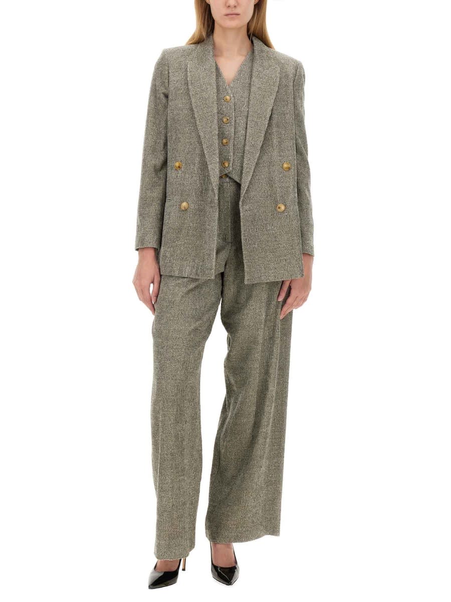 ジャケット ALYSI FW24 DOUBLE-BREASTED JACKET (154810 A4002GM) Alysi Double-breasted Jacket | italist