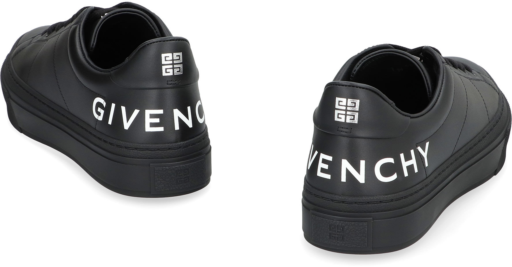 【送料&関税込】Givenchy City Sport Leather Low-top Sneakers GIVENCHY City Sport Logo-Embossed Leather Sneakers for Men