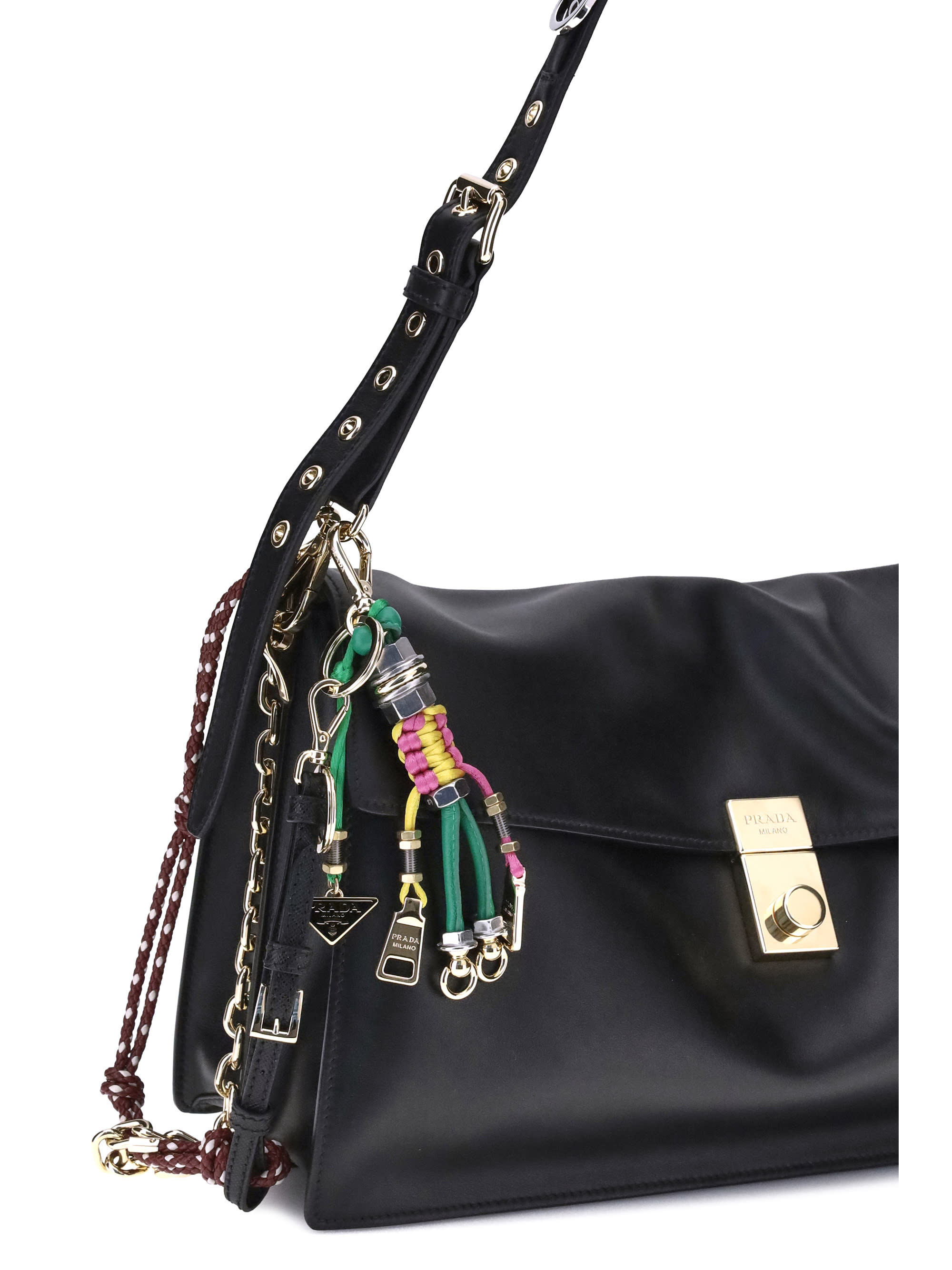 【関税&送料込】Prada Prada Soft Sound Large Shoulder Bag In Prada Large Soft Sound Shoulder Bag | italist