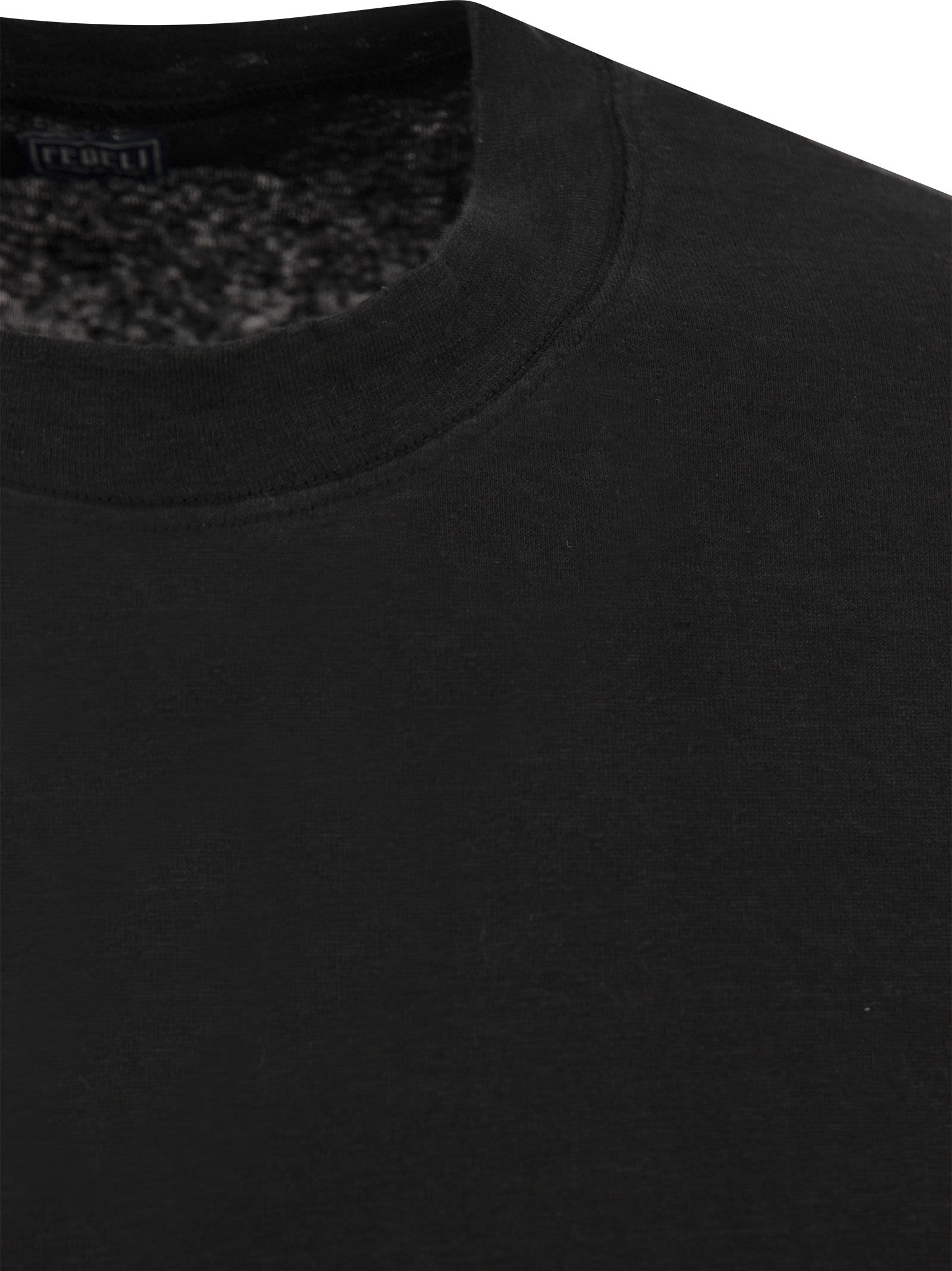 Tシャツ・カットソー Fedeli SS23 EXREME - Linen Flex t-shirt (6UED0151 917) Extreme Linen Flex Dusty Short Sleeve T-shirt – Fedeli