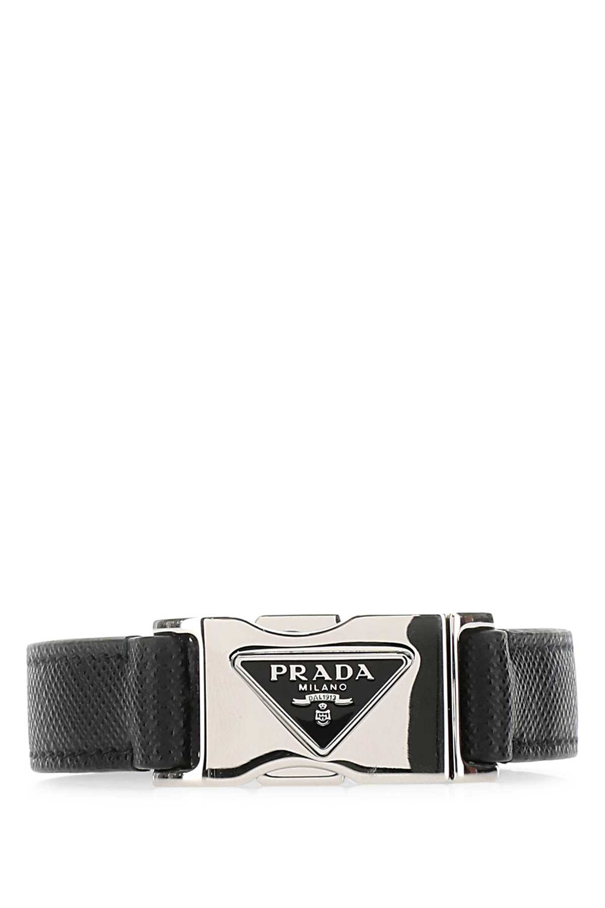 PRADA ベージュ レザー ブレスレット 人気品☆PRADA☆サフィアーノ レザーブレスレット - メルカリ