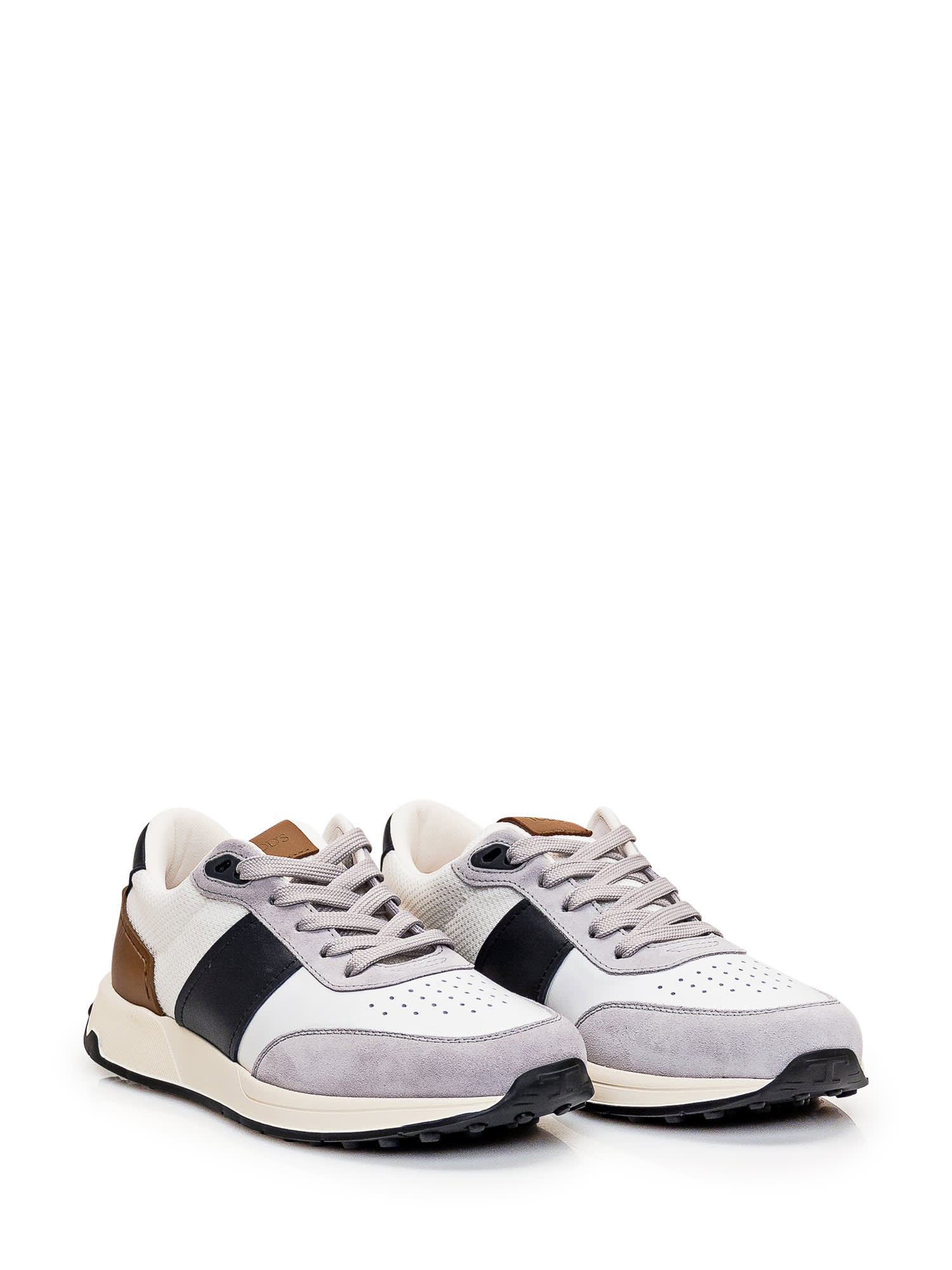 Tod's Leather And Mesh Sneakers | italist