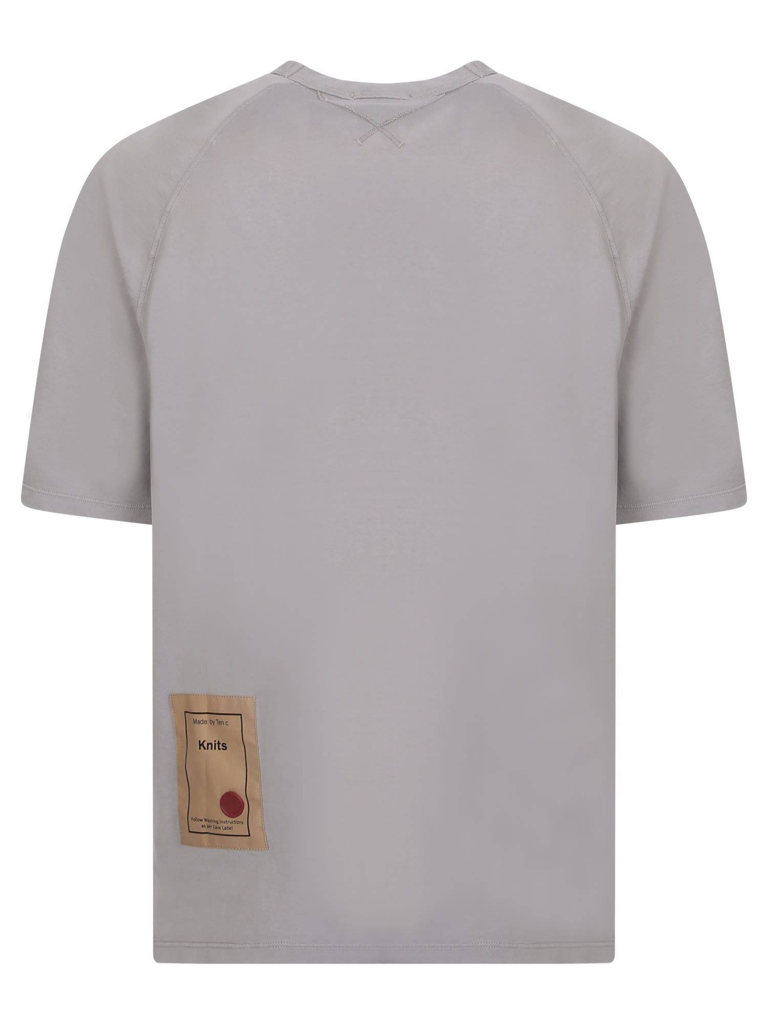Tシャツ・カットソー Ten-C Chest Pocket Short Sleeve T-Shirt Gray 23CTCUH0208992 Ten C Chest Patch Pocket Grey T-shirt | italist