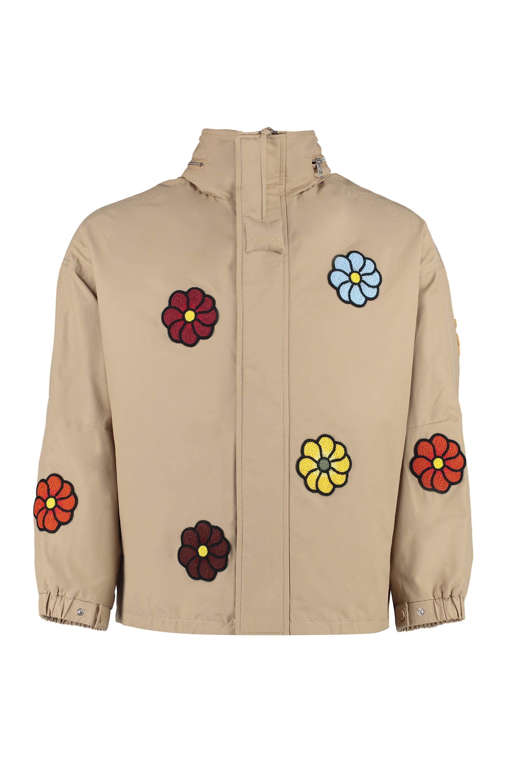 【送料&関税込】Moncler Genius Delamont Floral Patches Jacke Moncler Genius Delamont Floral Patches Jacket | italist