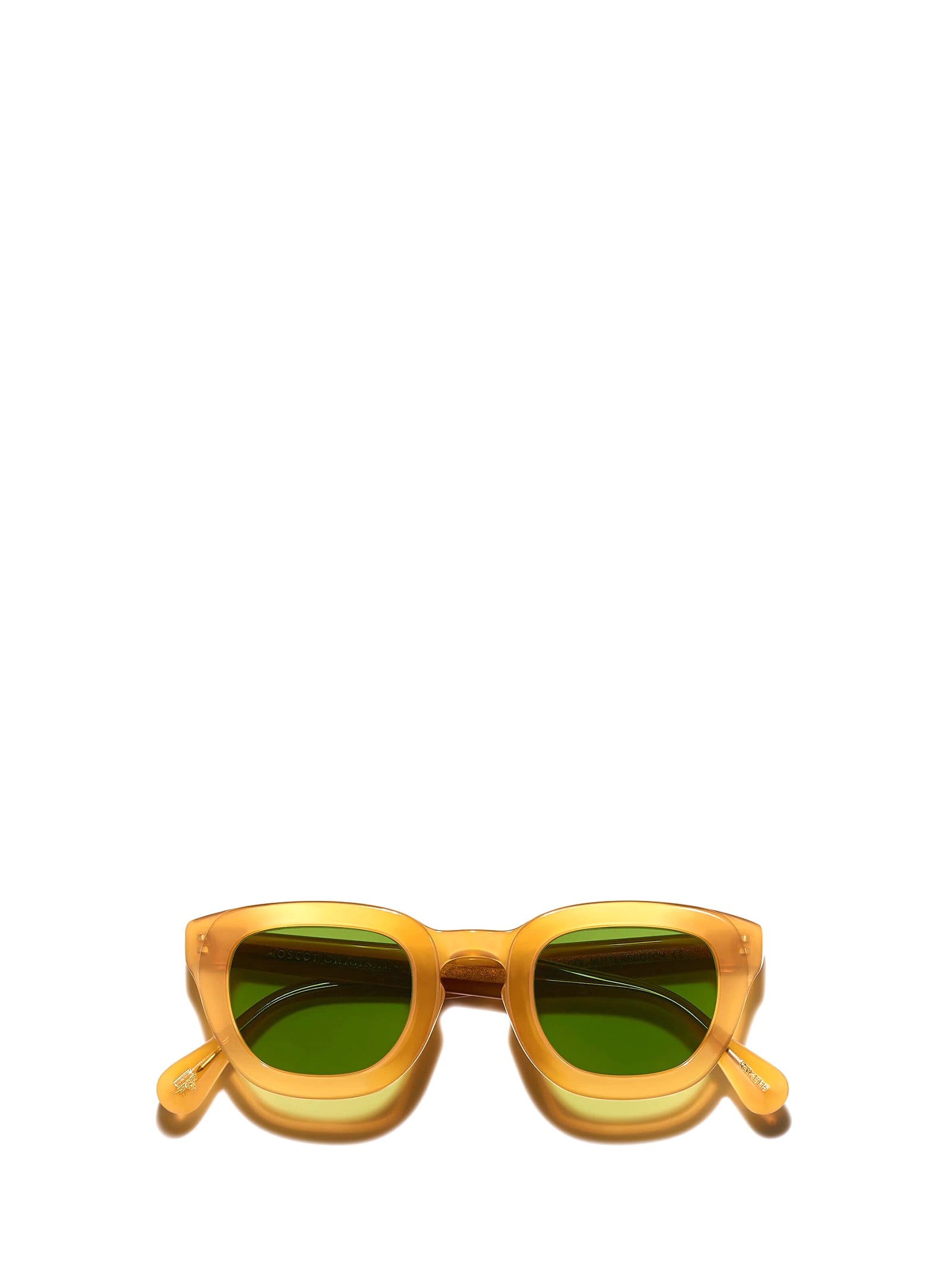 Moscot Telena Sun Butterscotch (calibar Green) Sunglasses