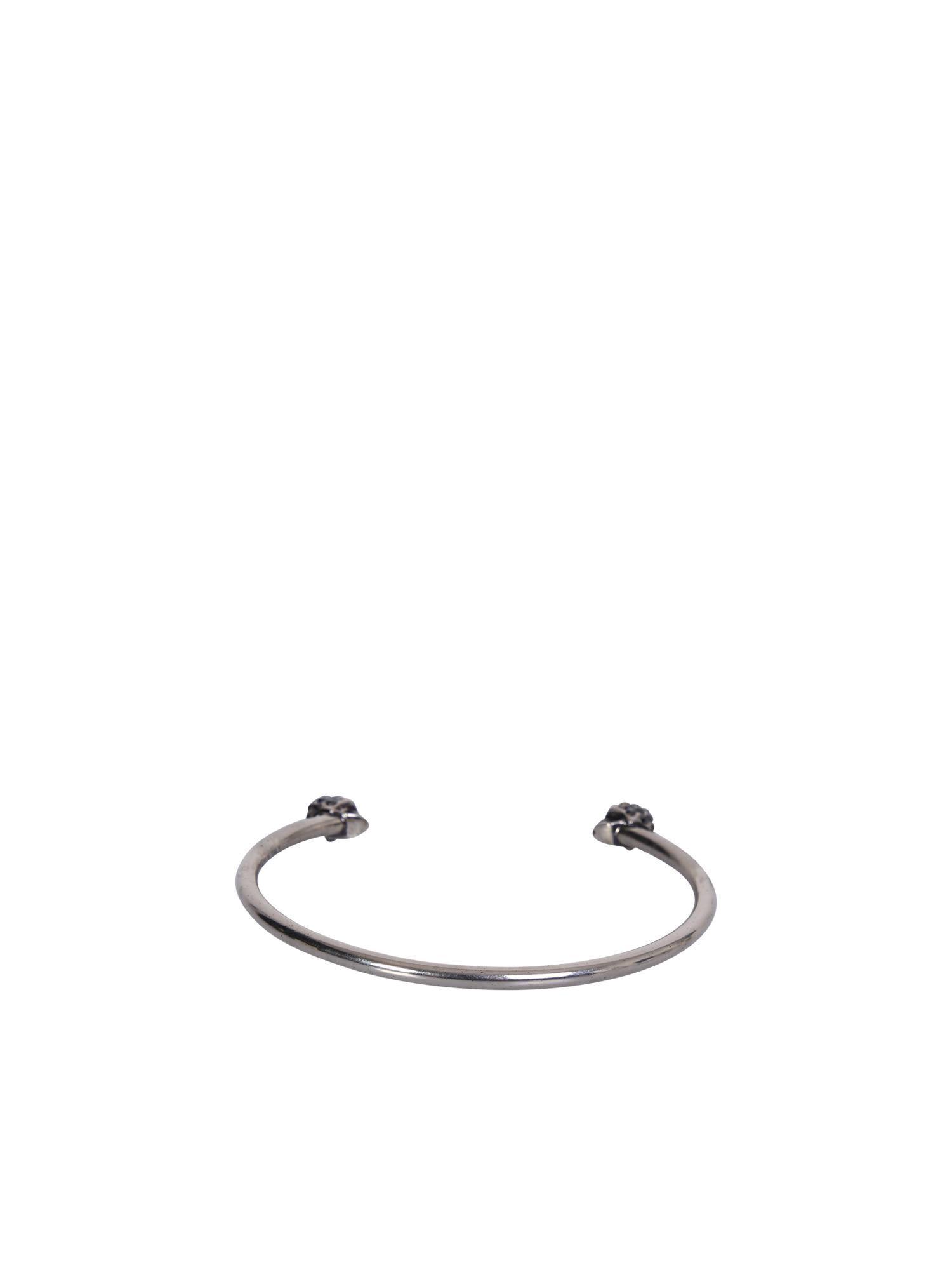 ALEXANDER McQUEENブレスレット THIN TWIN SKULL Alexander McQueen - Thin Twin Skull Bracelet | HBX
