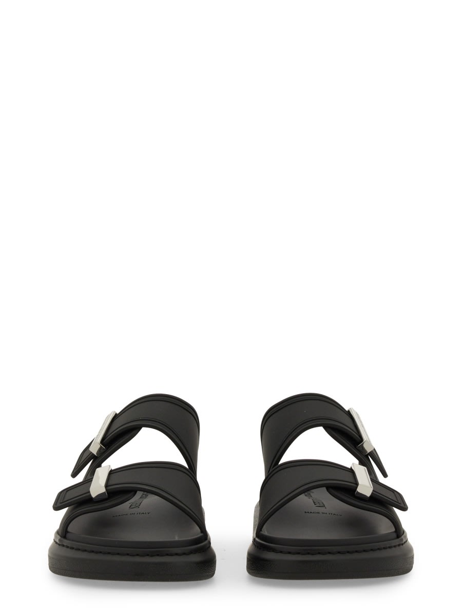 【関税&送料込】Alexander Mcqueen Oversize Hybrid Sandal Alexander McQueen Men's Hybrid Sandal in Ash Grey Alexander