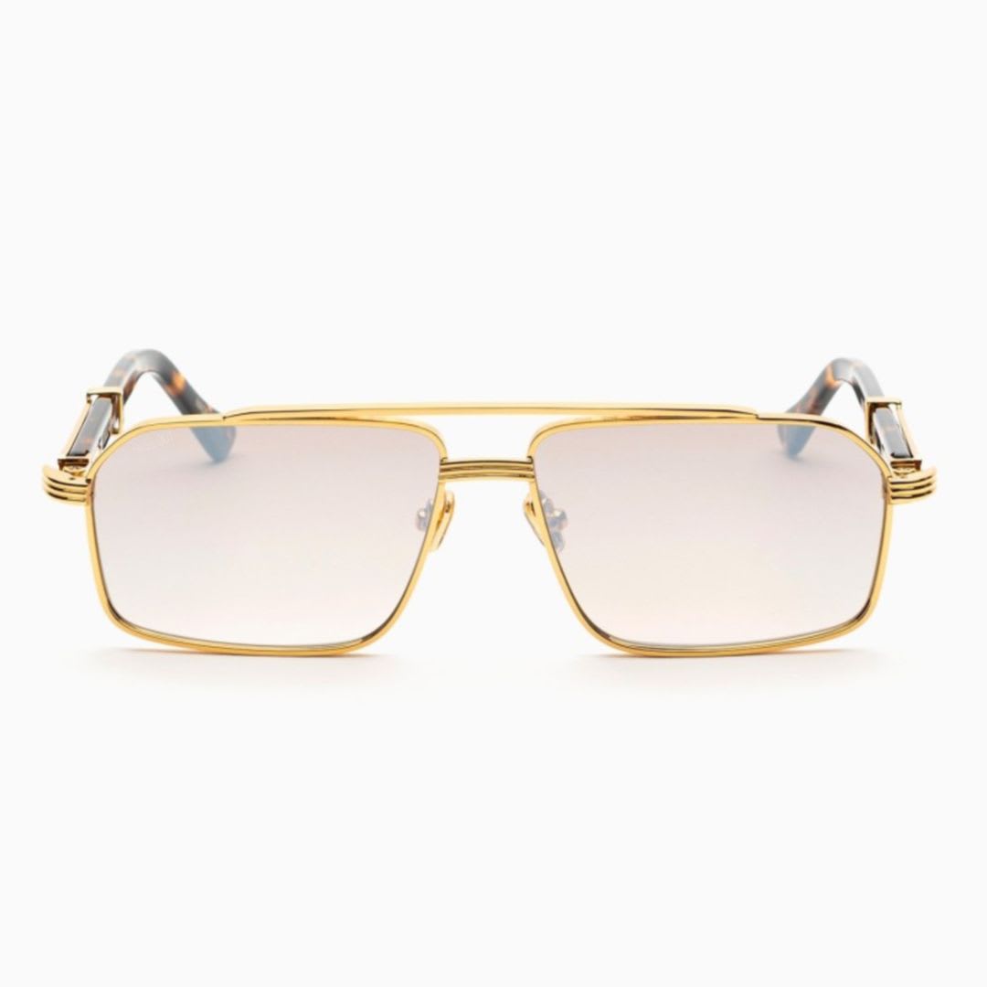 サングラス BUSTOUT Bustout - BORIS - oro tartaruga Bustout Sunglasses BORIS - Oro Tartaruga | FRMODA.COM
