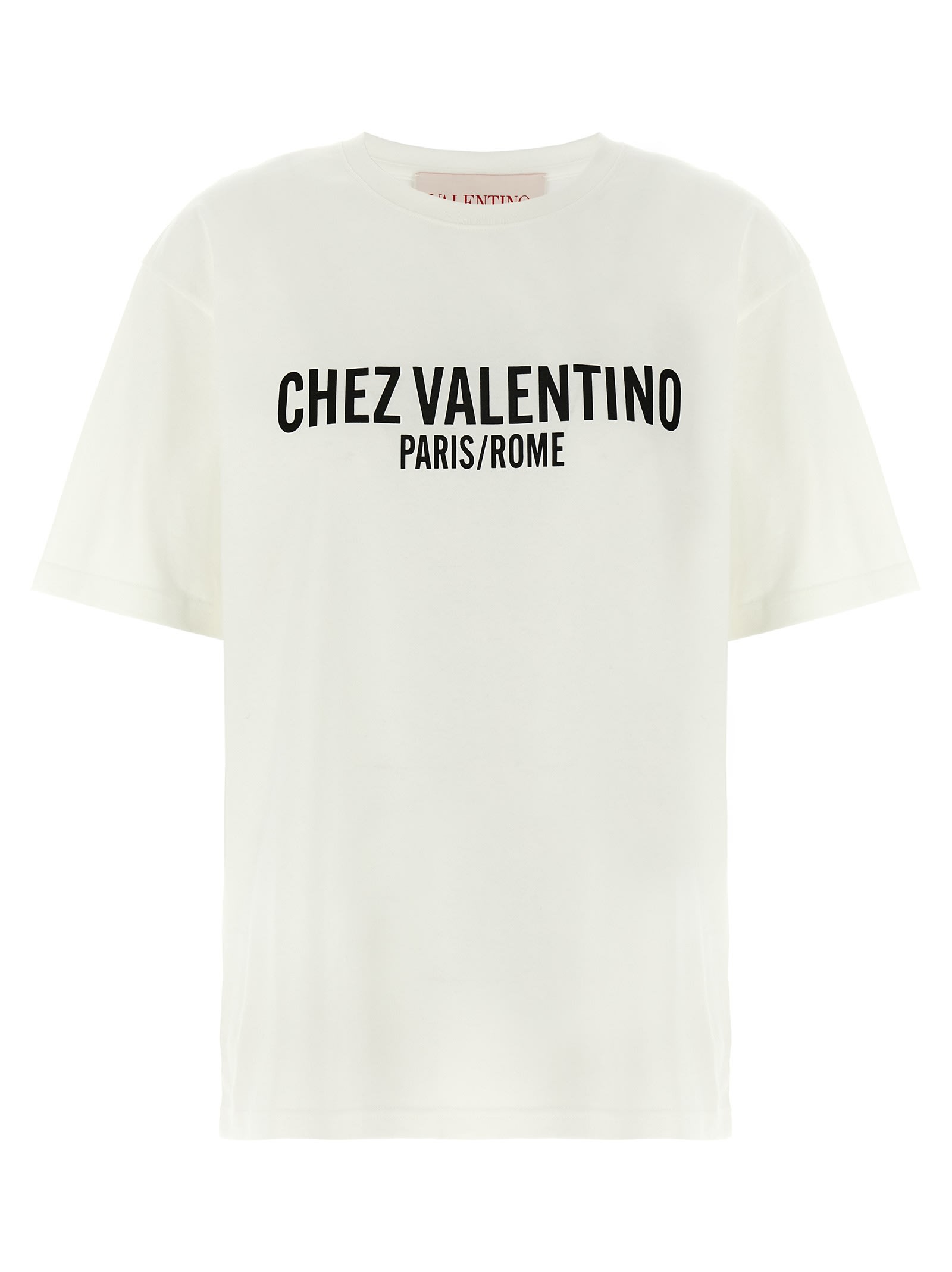 【関税&送料込み】Chez Valentino Garavani T-Shirt Valentino Garavani 'chez Valentino' T-shirt | italist