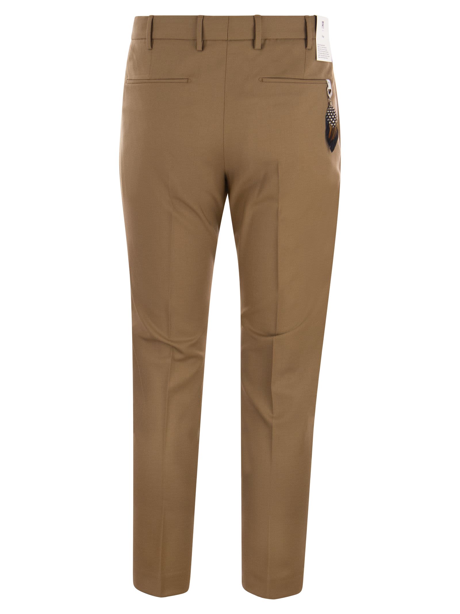 パンツ PT TORINO Black stretch viscose pant PT Torino Black Stretch Viscose Pant | italist