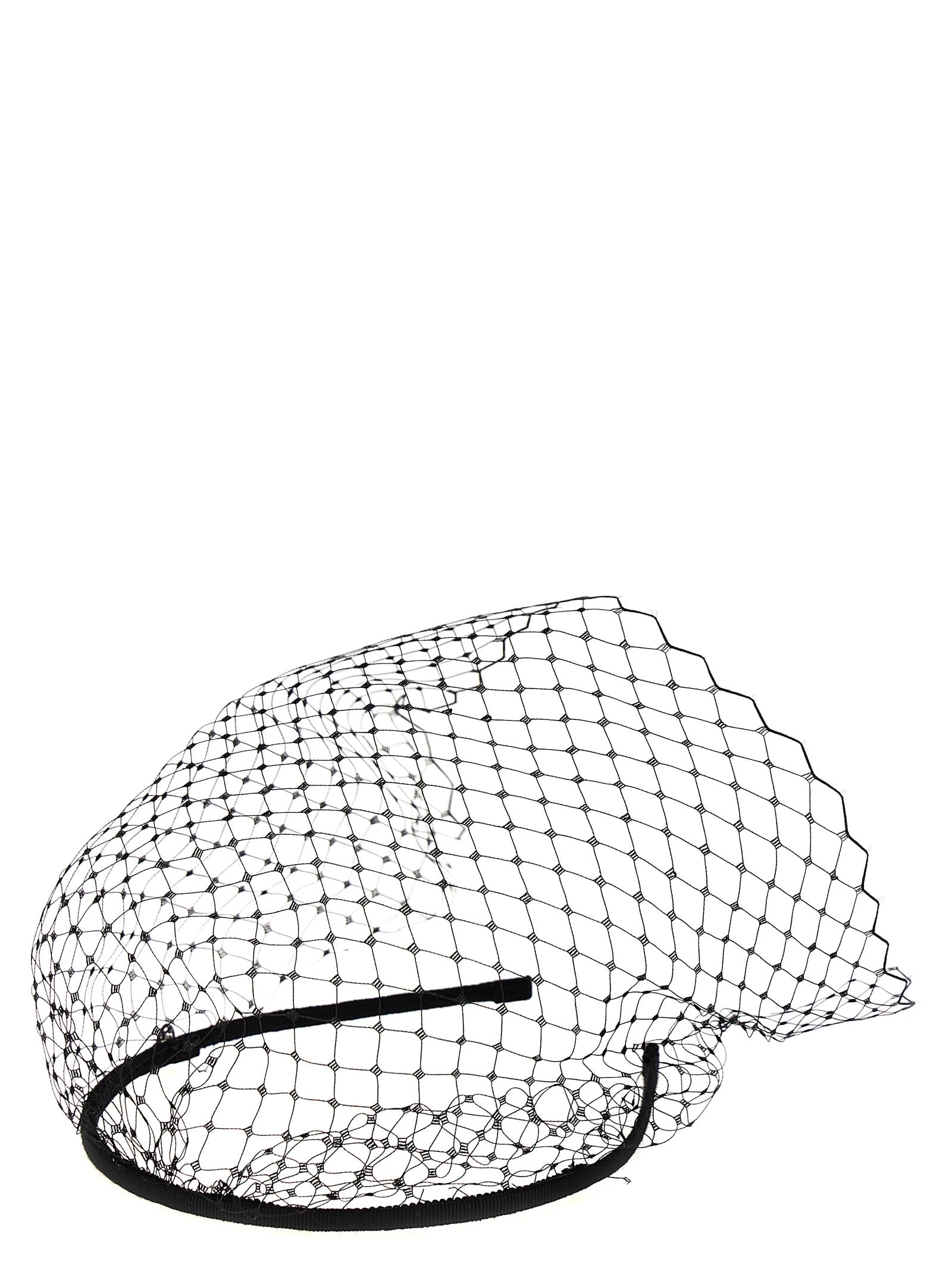 ハット Maison Michel SS25 Resille veil (2333003001 BLACK) Veil – Maison Michel