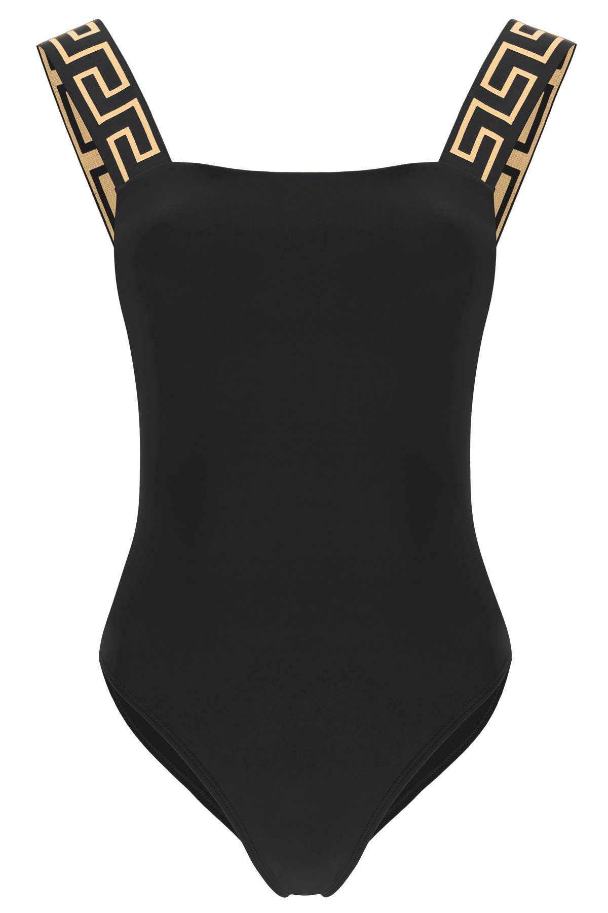Versace One-piece Swimsuit With Greek Border | italist
