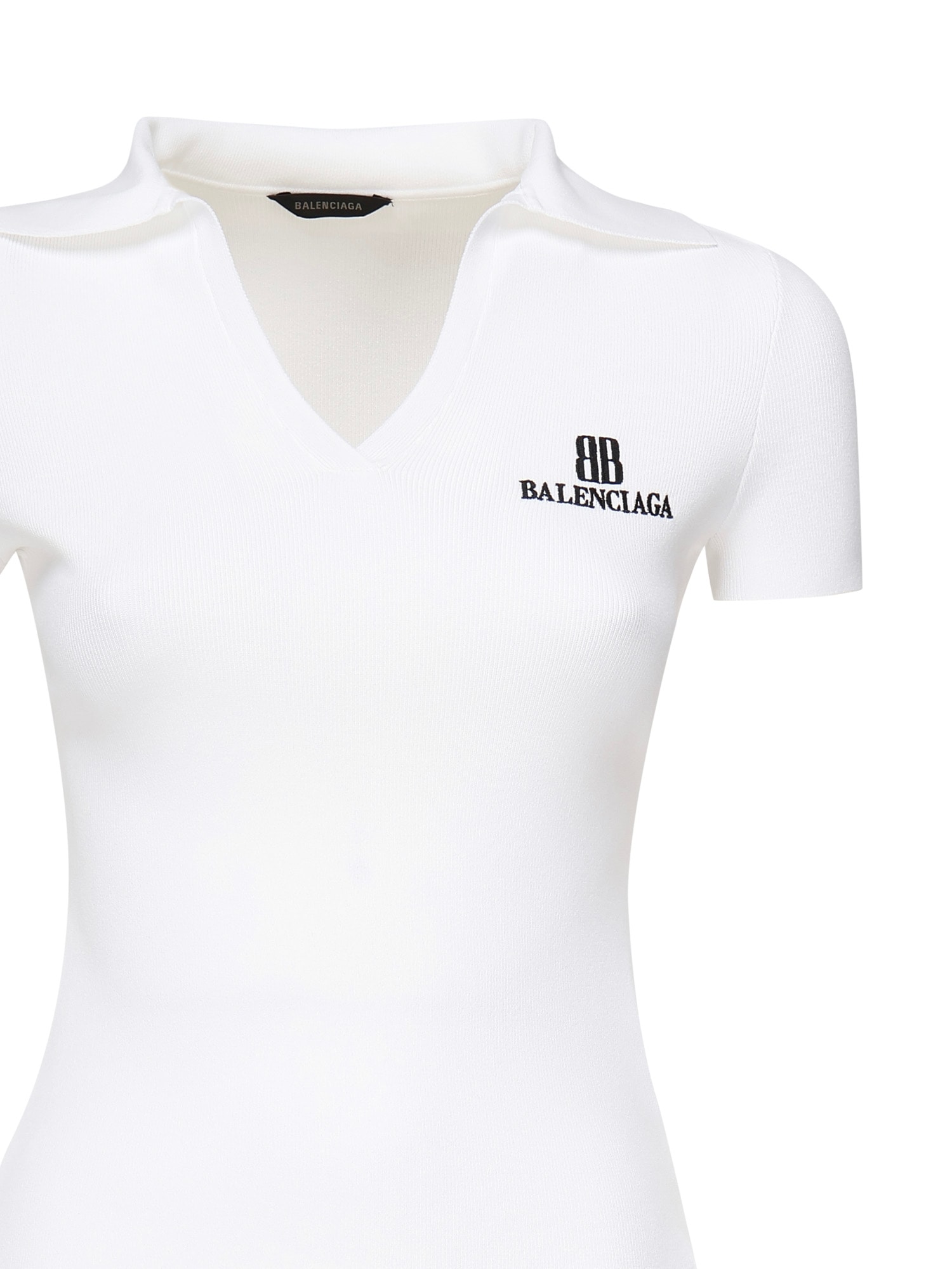 Tシャツ・カットソー BALENCIAGA White viscose blend polo shirt Balenciaga White Viscose Blend Polo Shirt | italist, ALWAYS