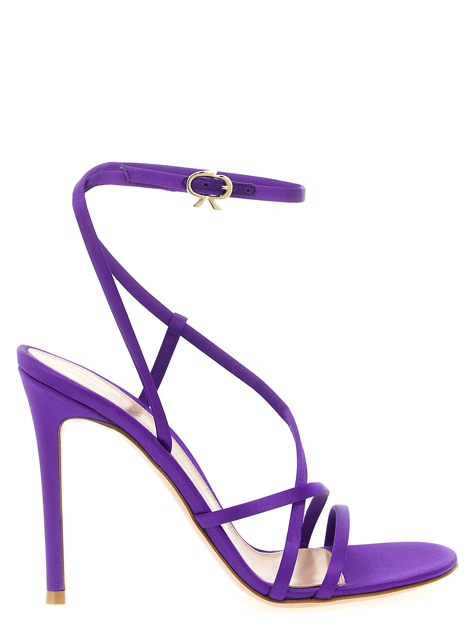 サンダル・ミュール Gianvito Rossi FW25 'Orchid' sandals (G3262615RICCRE ORCH) Gianvito Rossi 'orchid' Sandals | italist