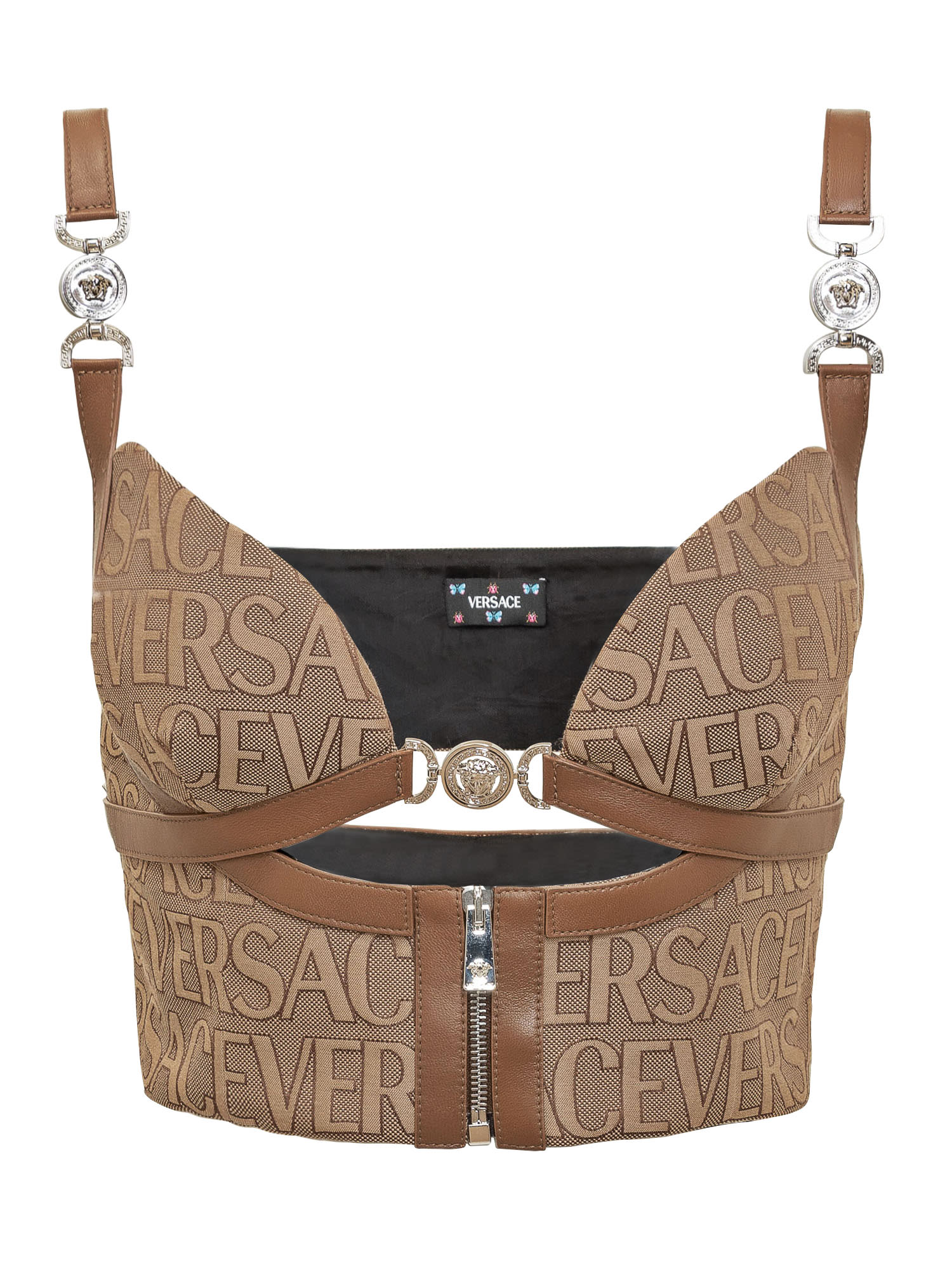 【送料&関税込】Versace Allover Bustier Top c7e22f5fa8b1936013bb00003cd839