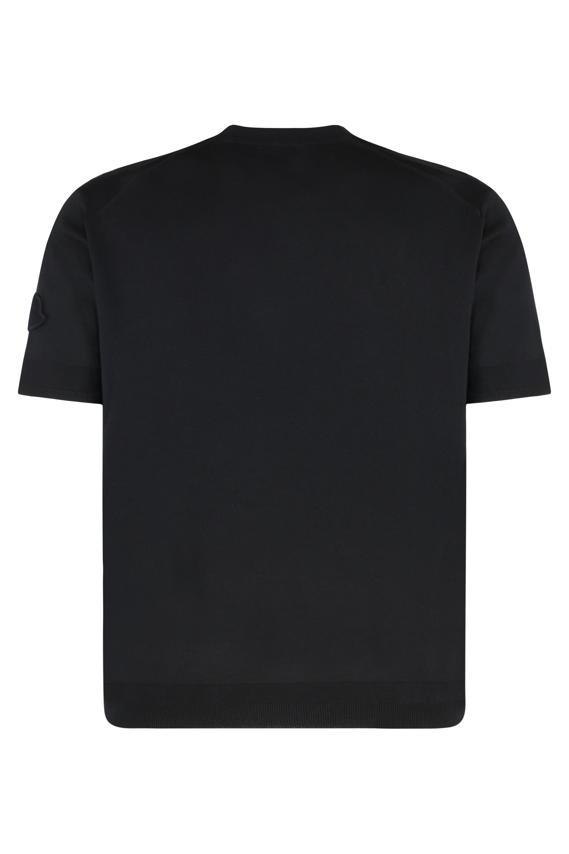 【送料&関税込】Moncler Short Sleeve Sweater Moncler Short Sleeve Sweater | italist