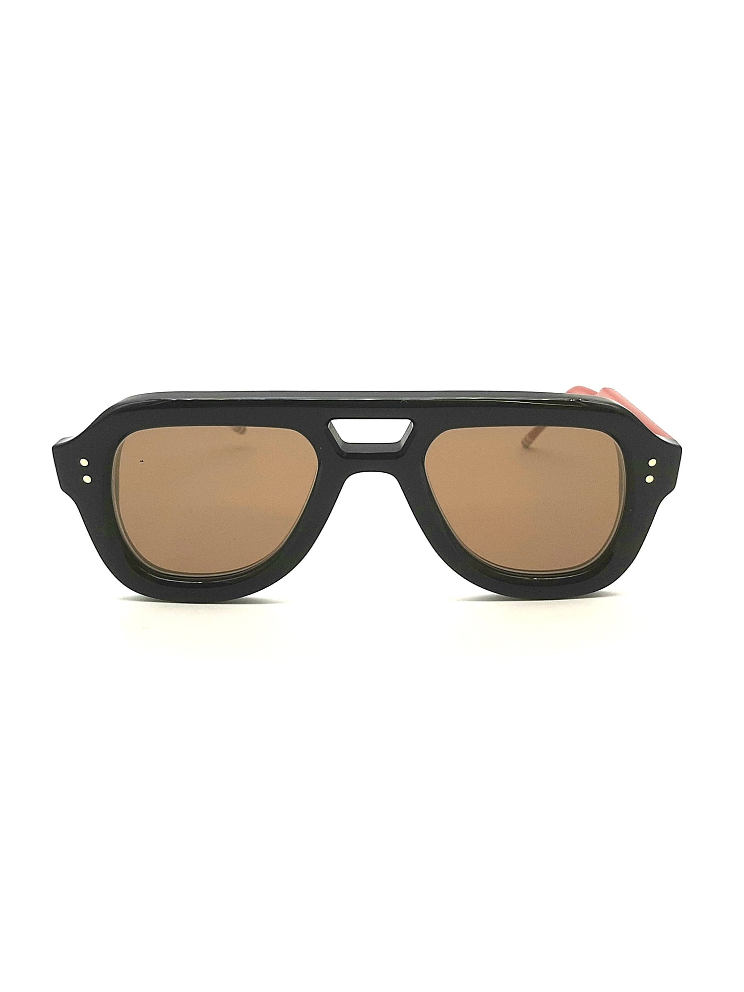 【送料&関税込】Thom Browne UES933A/G0002 Sunglasses - Unise Thom Browne UES933A-G0002 unisex Blue Pilot Sunglasses