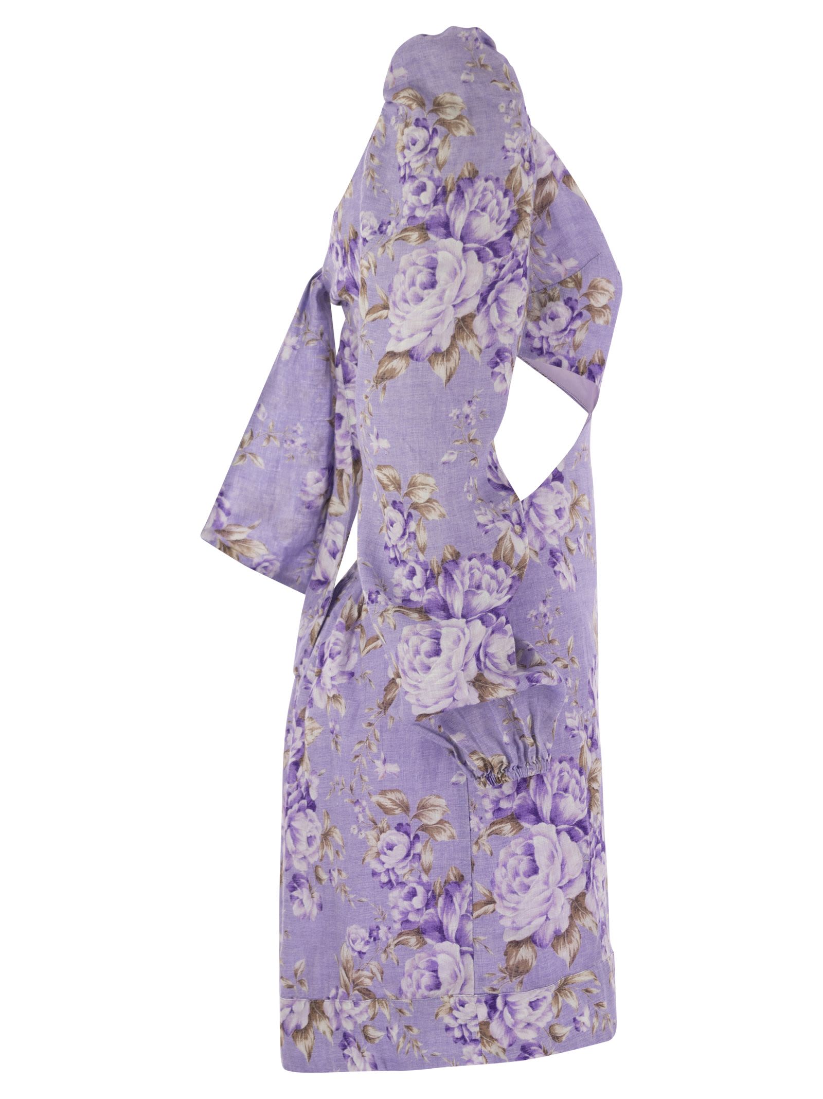 パーティードレス MC2 Saint Barth JARA - Mini dress with flowers MC2 Saint Barth Jara - Mini Dress With Flowers | italist