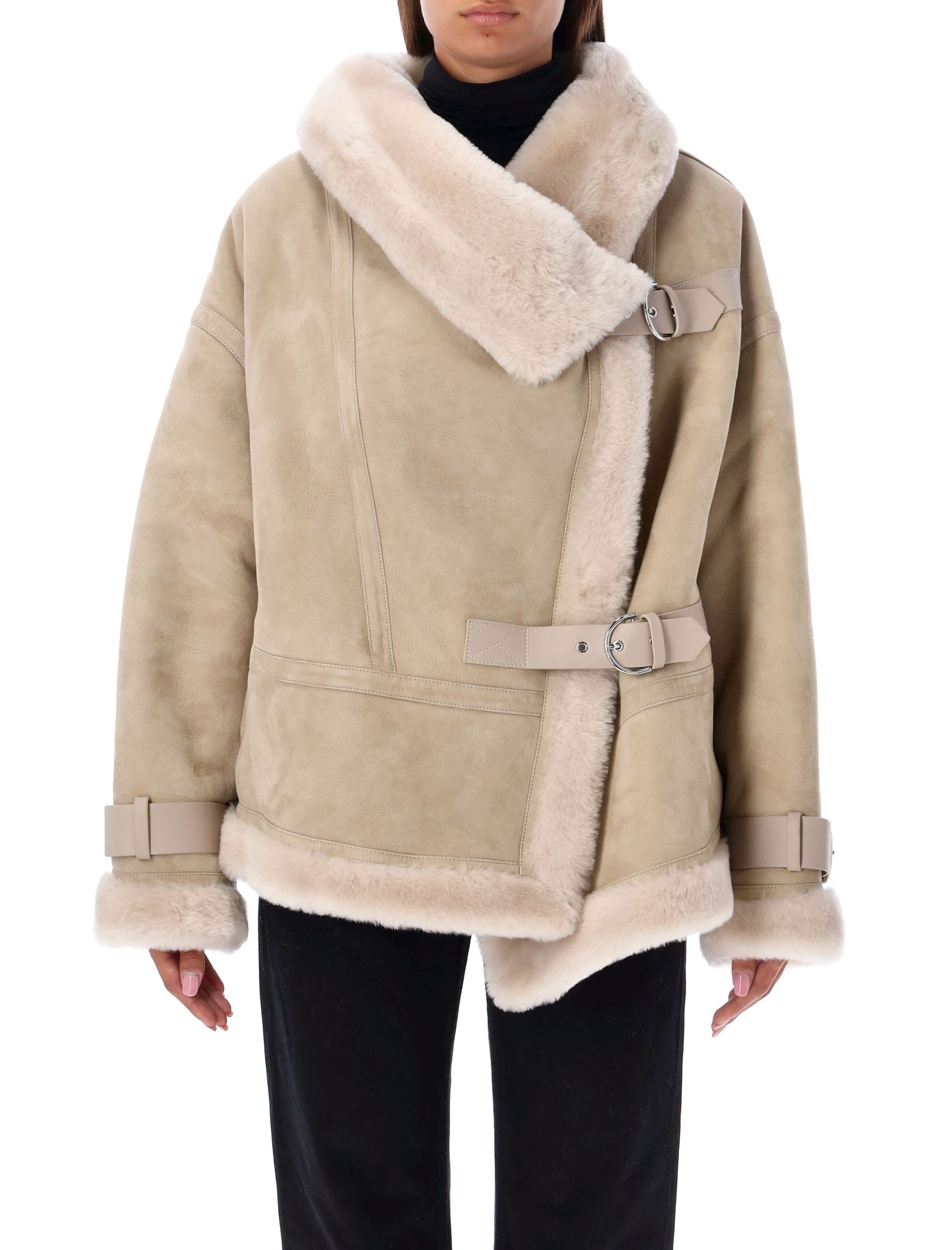 【関税込み】SHOREDITCH SKI CLUB DARLING SHERALING Shoreditch Ski Club Darling Shearling Jacket | italist