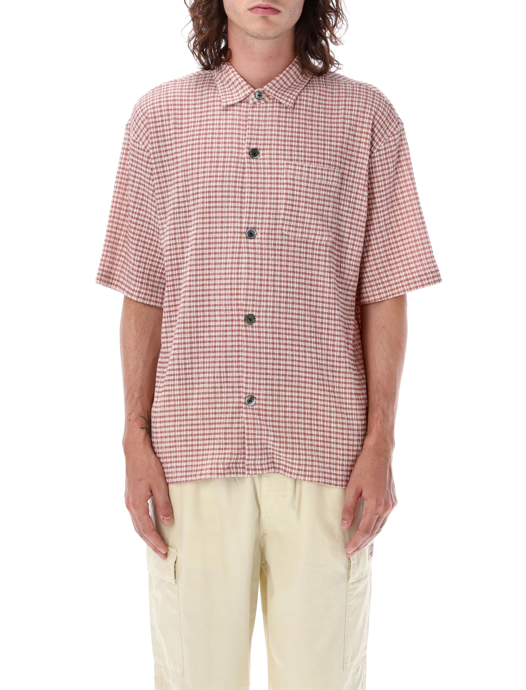 Stussy Wrinkly Gingham Ss Shirt | italist