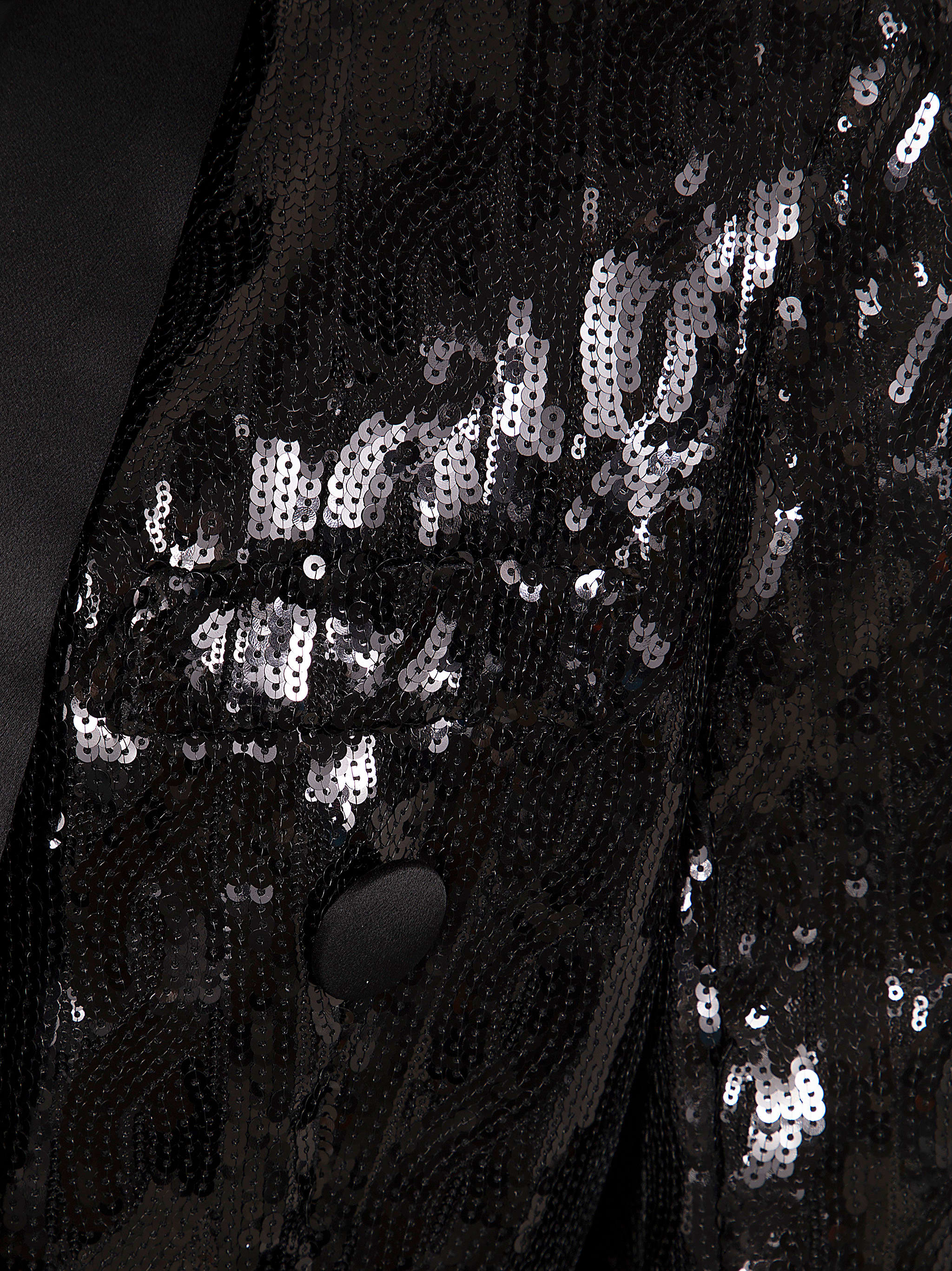 ジャケット BALMAIN V-NECK GLITTER SATIN TAILORED JKT Balmain V-neck Glitter Satin Tailored Jkt | italist, ALWAYS