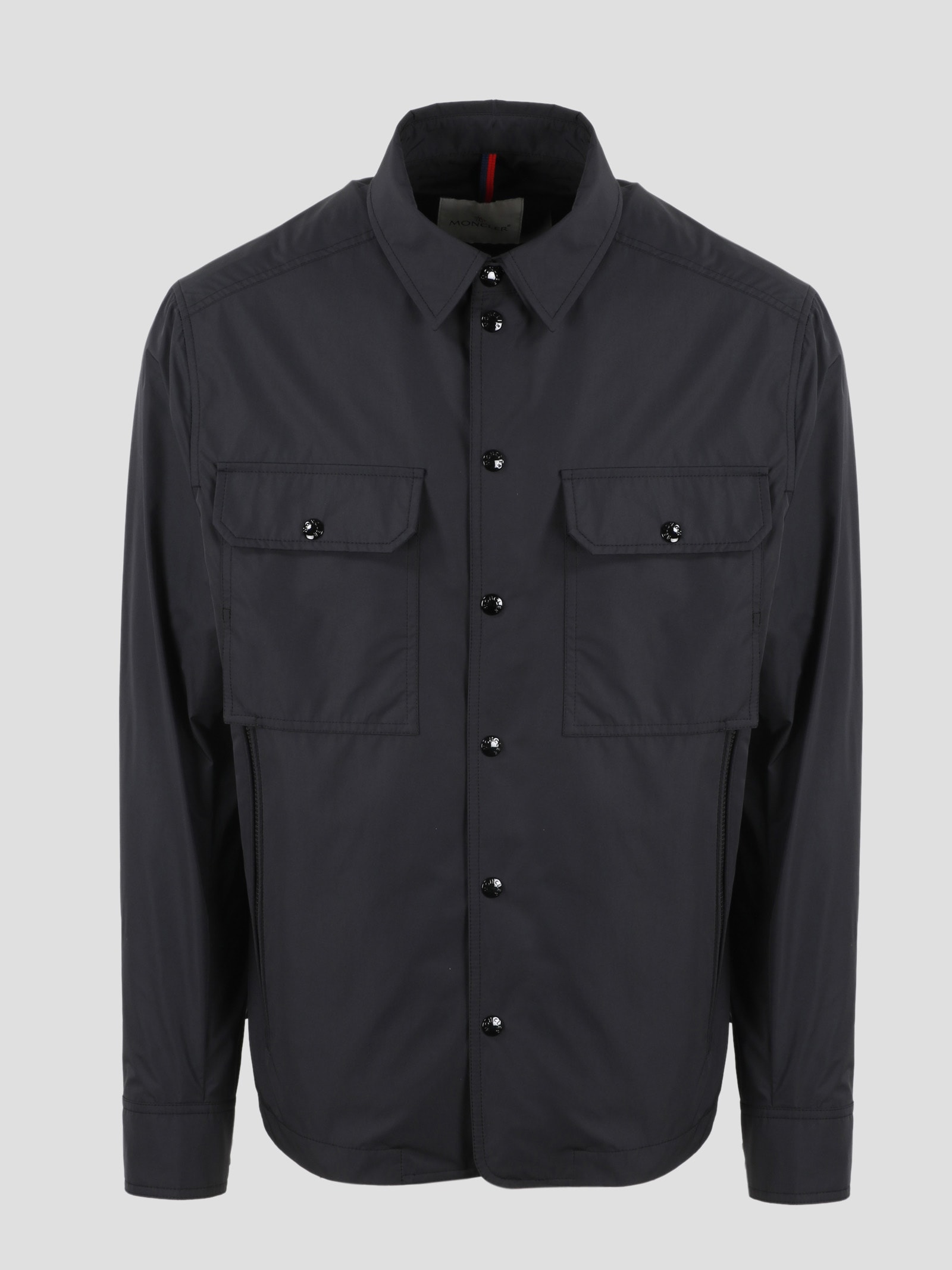 【MONCLER】Giacca camicia imbottita★ツイードジャケット Moncler Giacca-camicia Imbottita Mirmandix | Blu | FARFETCH IT