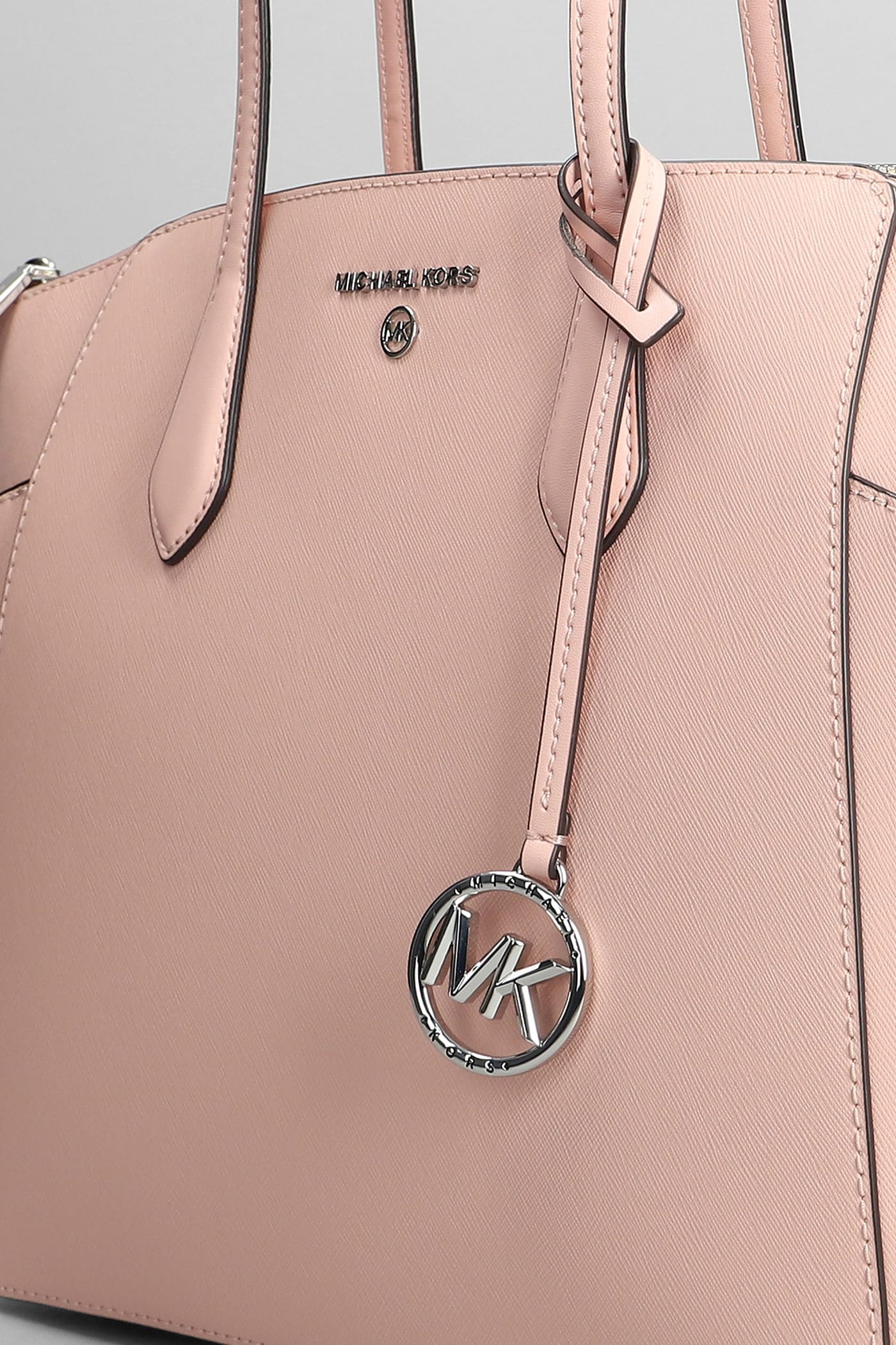 Michael Kors - Women's Marilyn Shopping Bag Tote - Pink - Leather