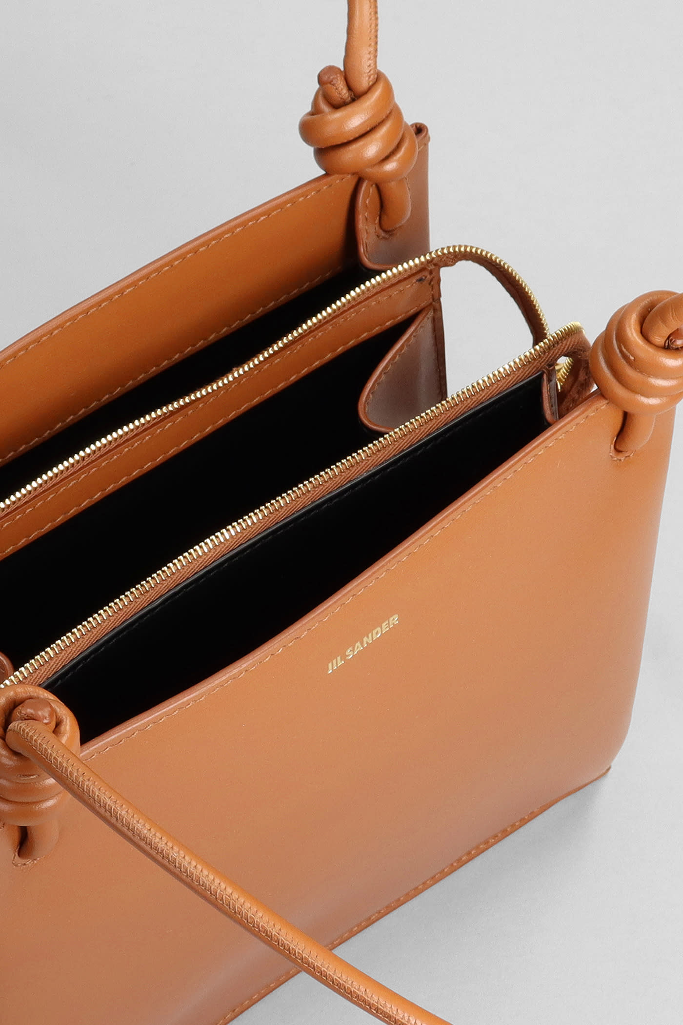 Jil Sander Giro Sm Shoulder Bag In Leather Color Leather | italist