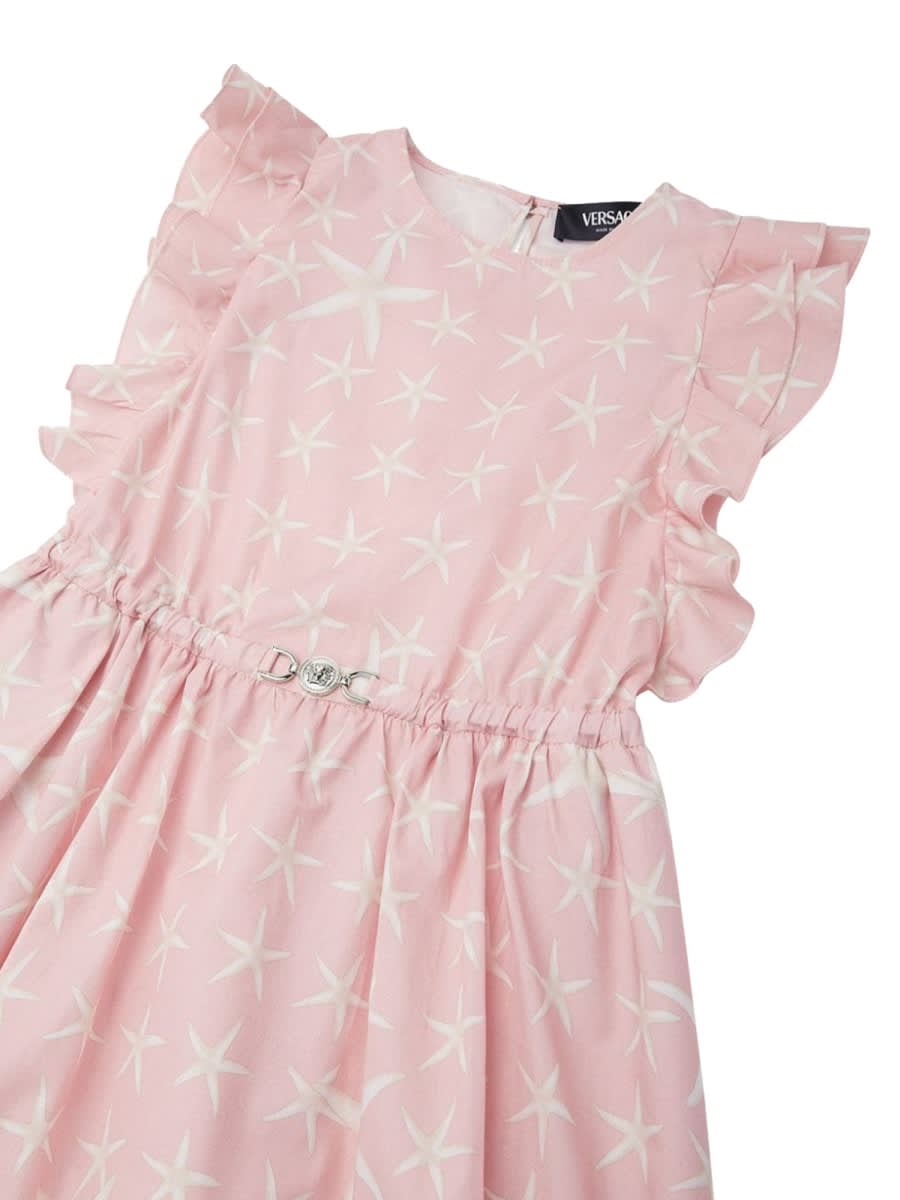 【関税&送料込】Versace Dress Starfish Kids Poplin Versace Dress Starfish Kids Poplin | italist