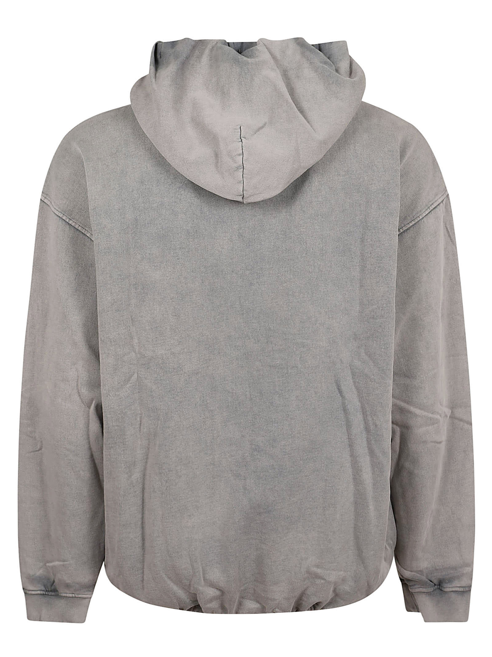 ★DIESEL★ S-Box Stick Hood Charcoal A163210BMBK9XX A163210B S-BOXSTIC-HOOD プルオーバースウェット｜グレー｜ウィメンズ