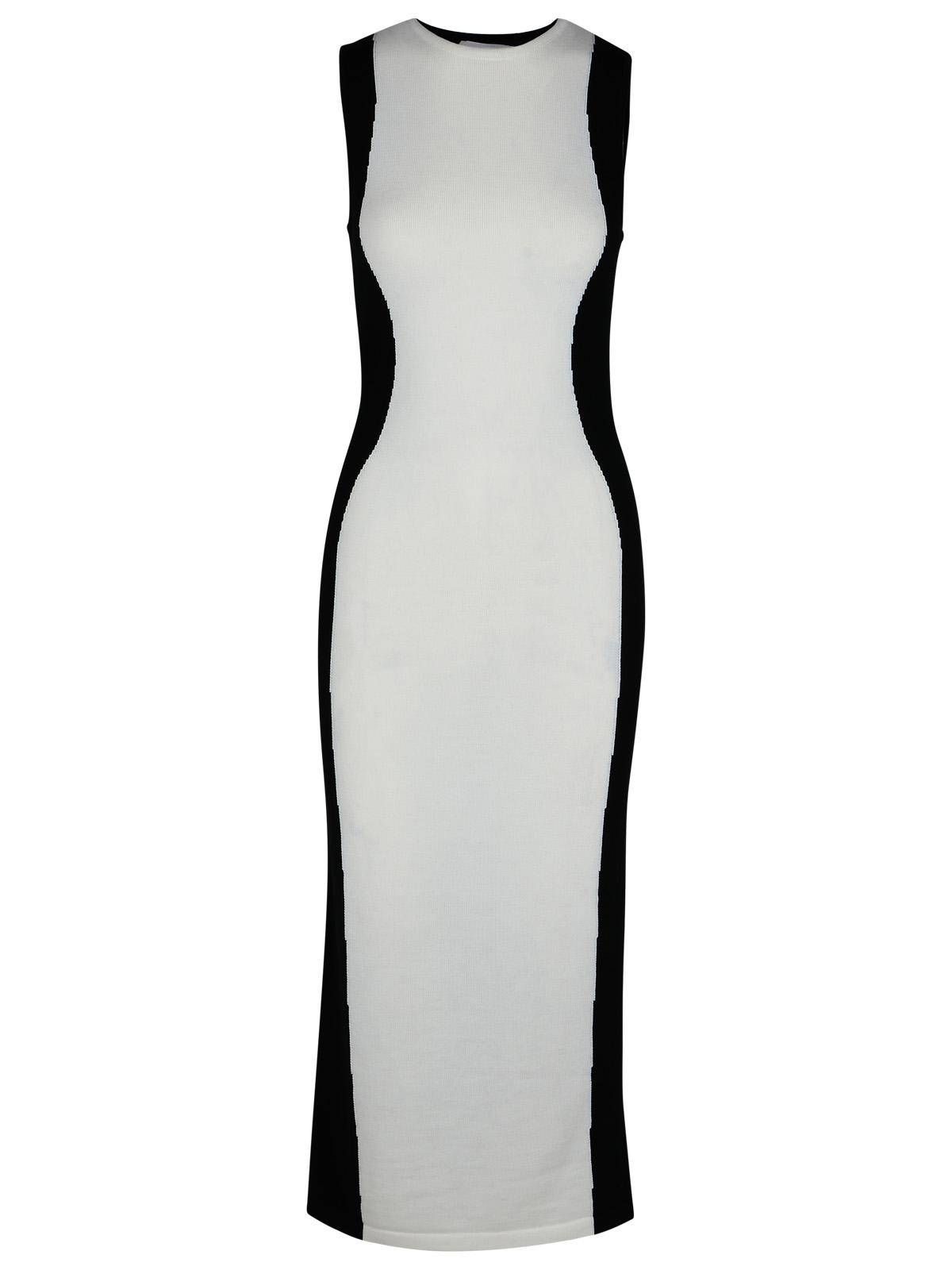 【関税&送料込み】Moschino White Virgin Wool Dress Moschino White Virgin Wool Dress | italist