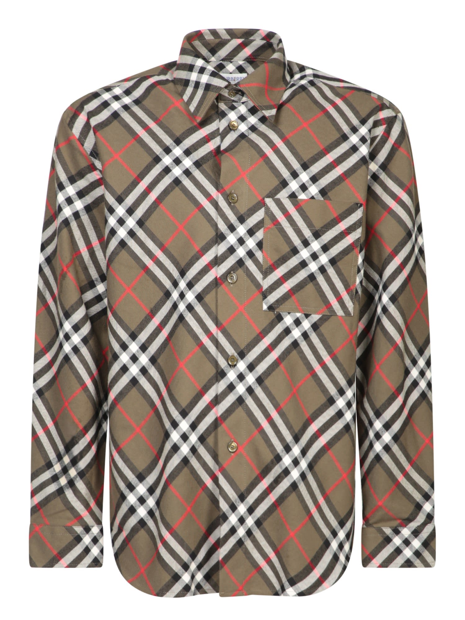 Tシャツ・カットソー Burberry FW25 Embroidered oxford shirt (8095342 C1202) Embroidered oxford shirt – G&B