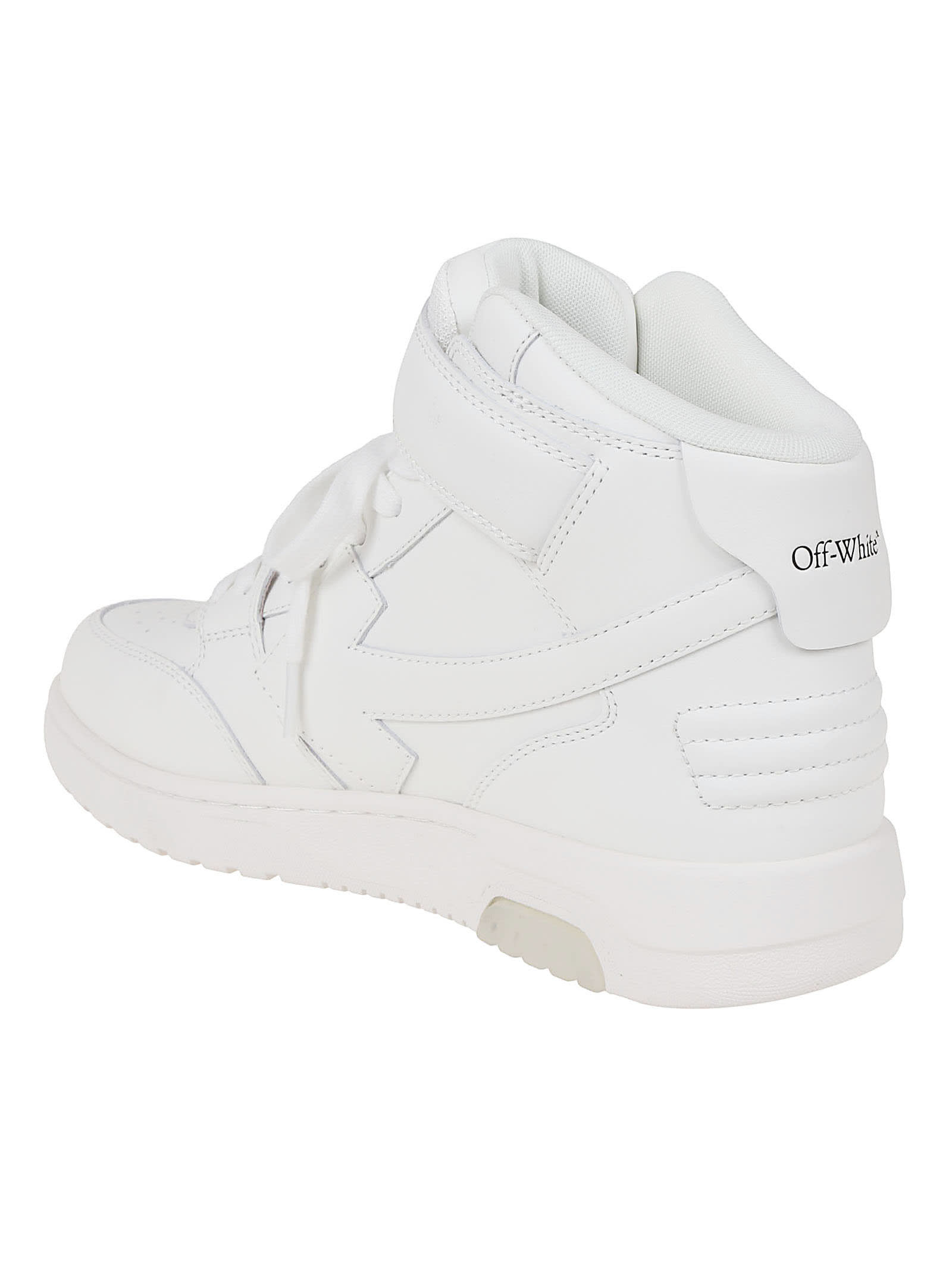 Off-White Out Of Office Mid Top Lea | italist