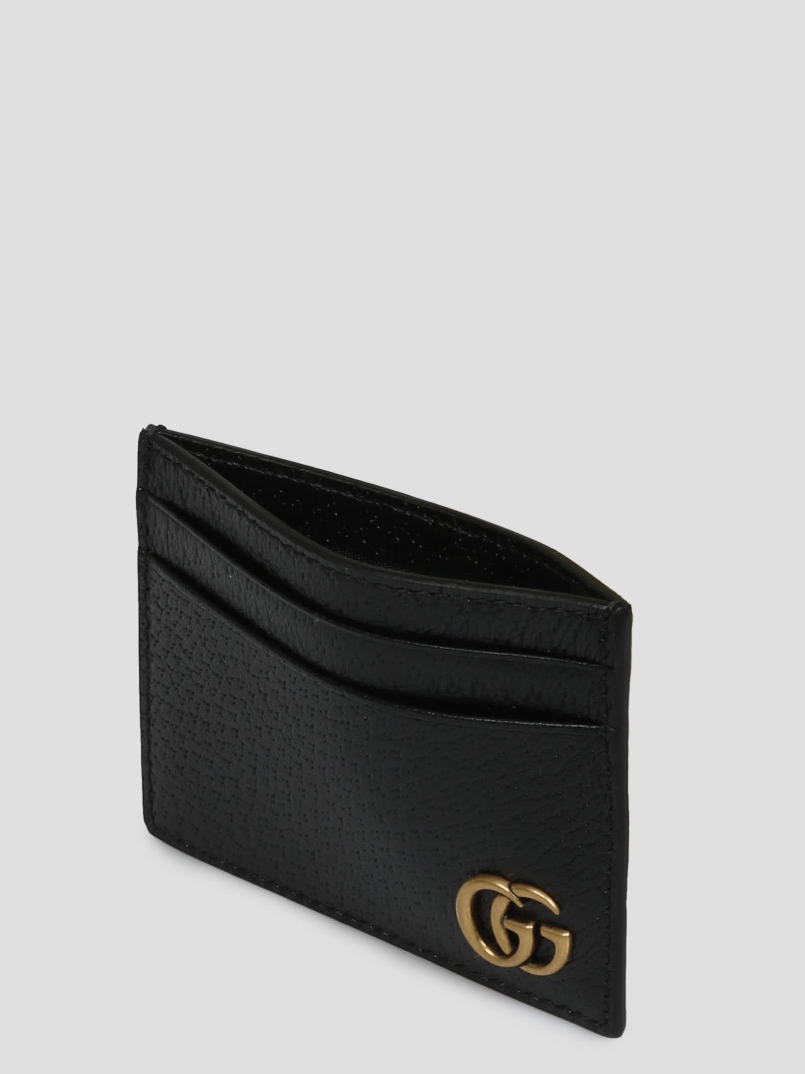 Gucci Leather Money Clip Wallet - Black Wallets, Accessories - GUC223573