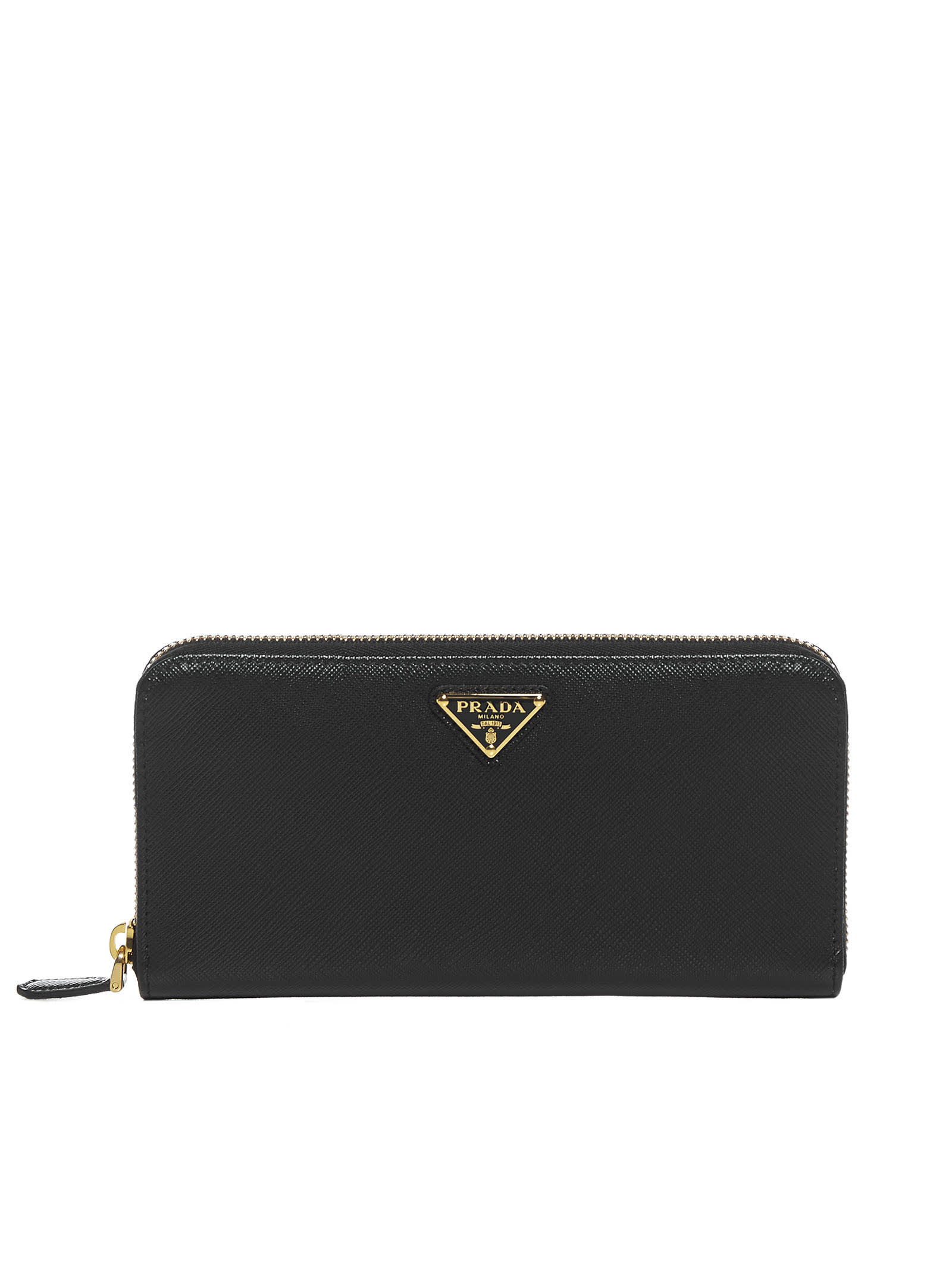 プラダZIPウォレット Prada Saffiano Leather Zip Around Wallet | italist