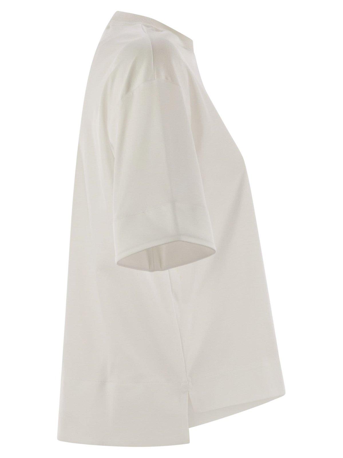 Max Mara Maser Short-sleeve Crewneck T-shirt | italist