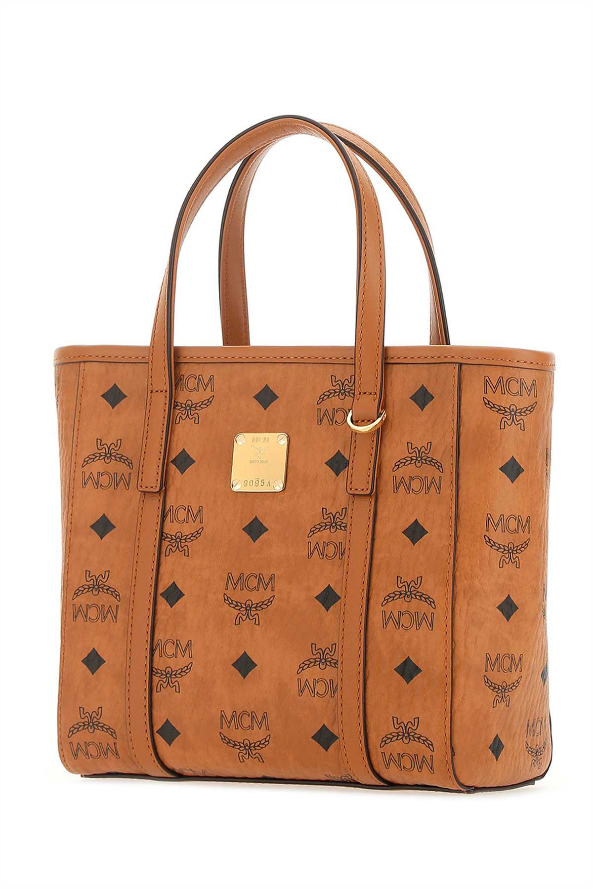 トートバッグ MCM Printed Canvas Mini Tony Handbag Mcm Mini tony printed canvas tote bag | The Fashion Square