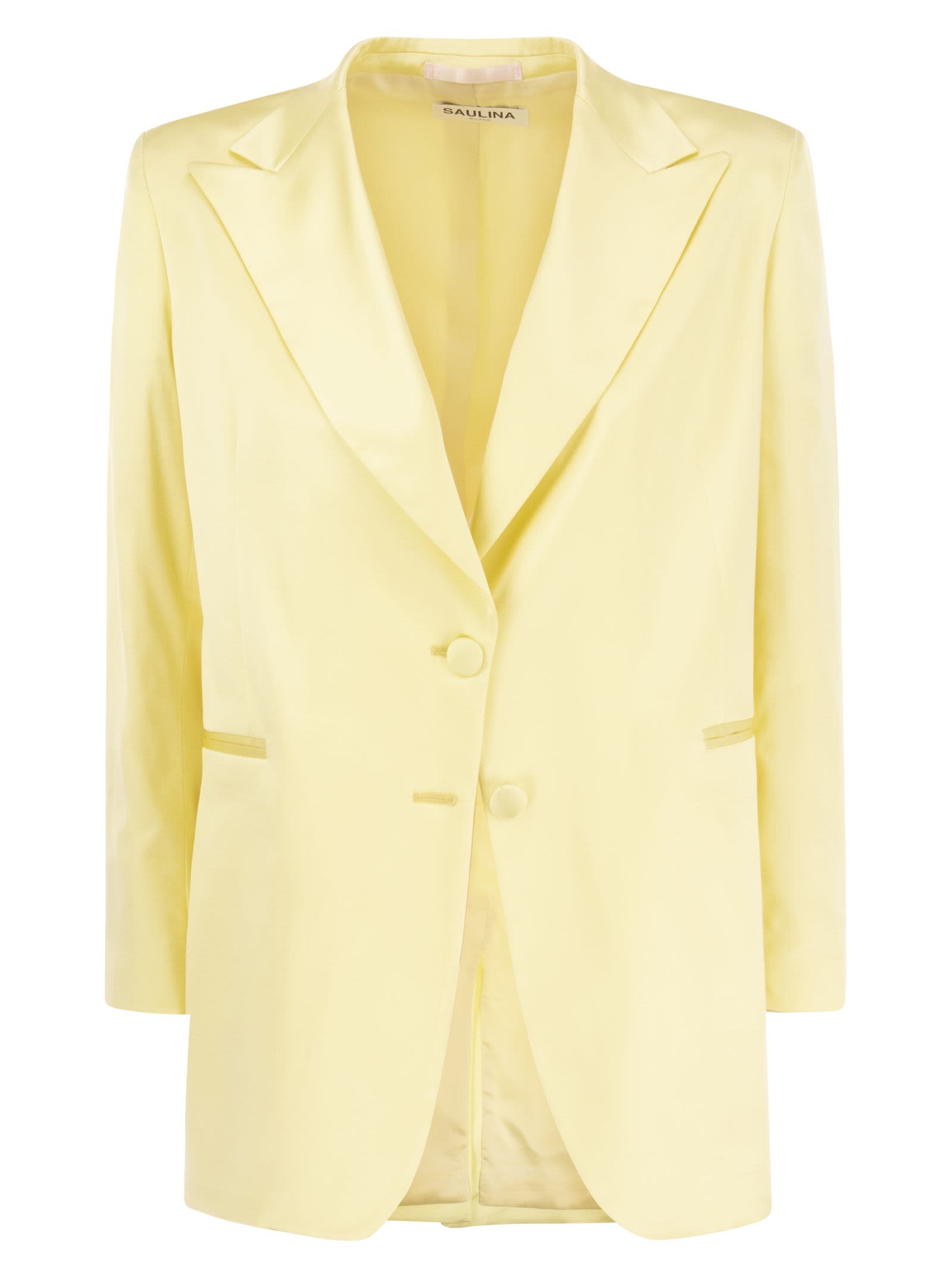 ジャケット SAULINA AGNESE - Two-button viscose blend blazer (SA9123 1) Saulina Milano Agnese - Two-button Viscose Blend Blazer