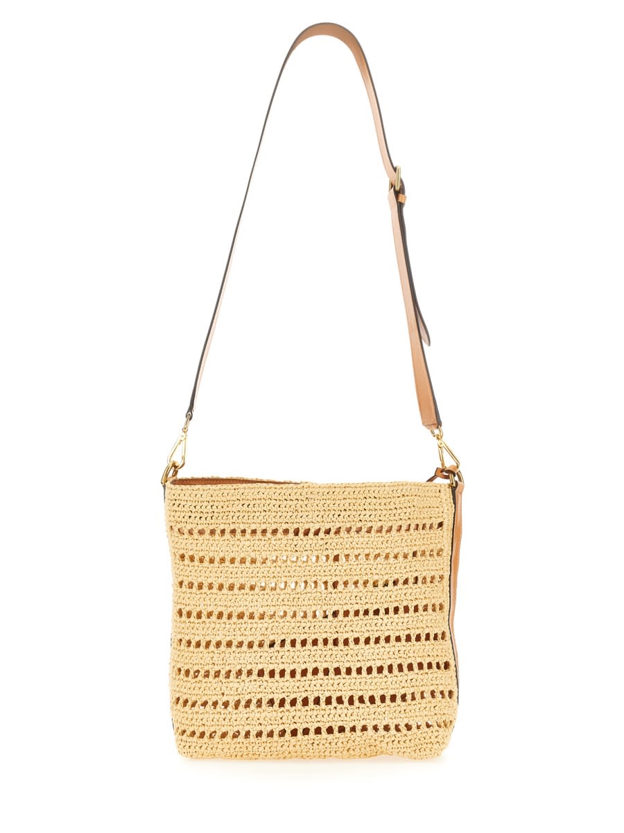 【関税&送料込】Etro Perforated Raffia Shoulder Bag Etro Perforated Raffia Shoulder Bag | italist