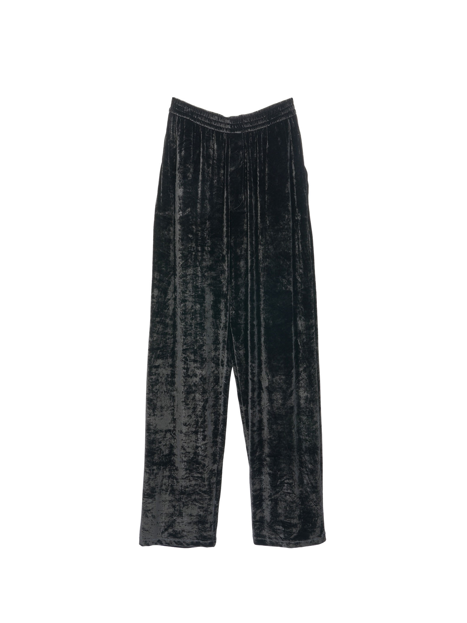 パンツ 25ss Balenciaga Viscose Palazzo Pant 843495TSO171000 Women's Flared Pants in Black | Balenciaga GB
