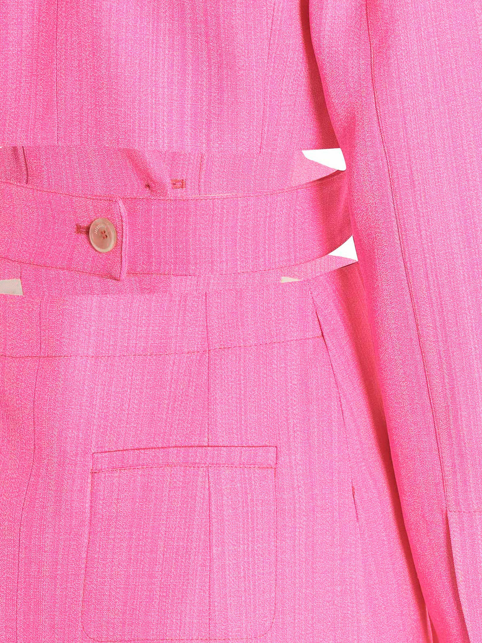 ワンピース JACQUEMUS 'La robe Bari' dress Fuchsia 24E241DR0161031 Jacquemus La Robe Bari Dress | italist