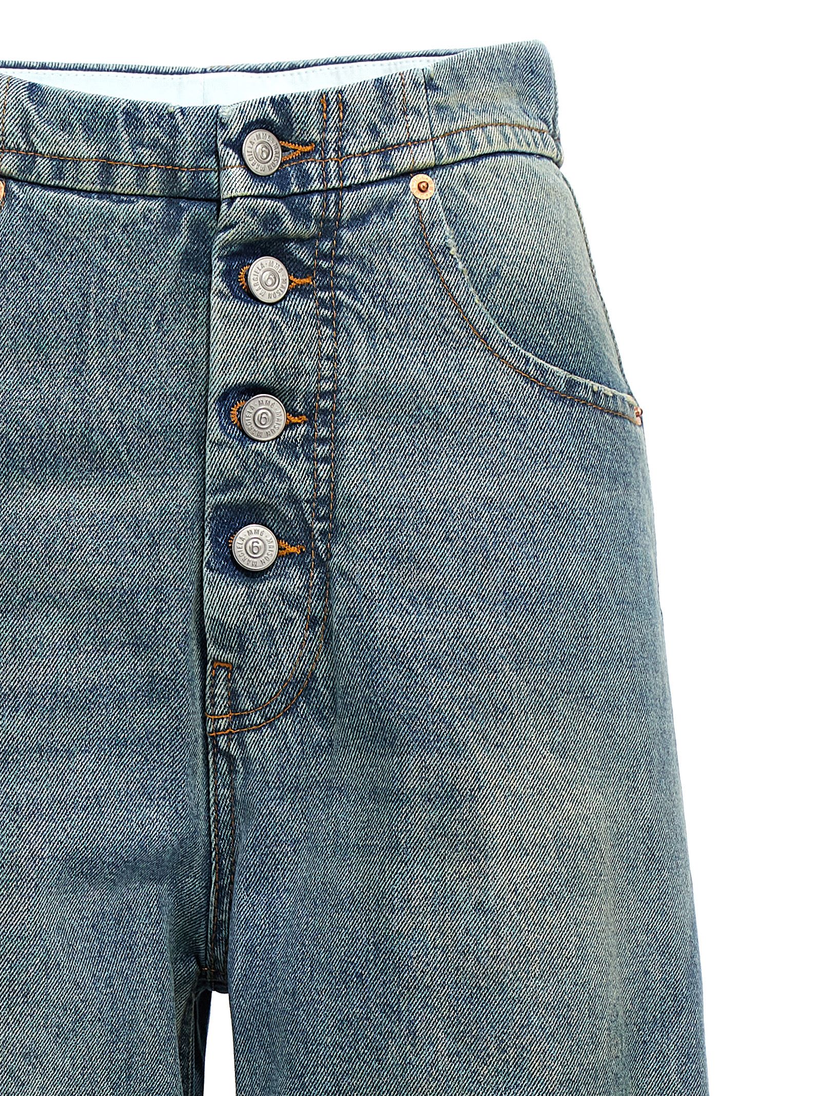 MM6 Maison Margiela Straight Leg Jeans | italist